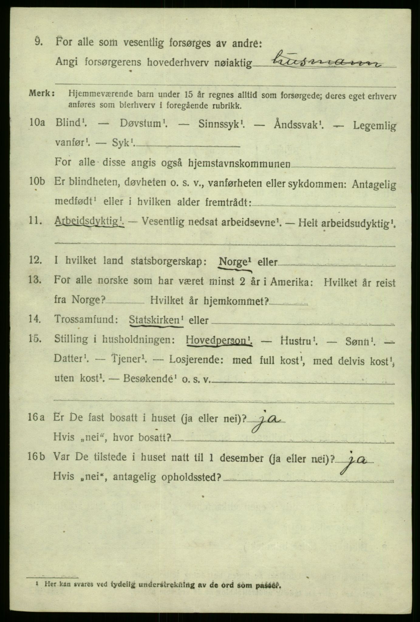 SAB, 1920 census for Luster, 1920, p. 4675