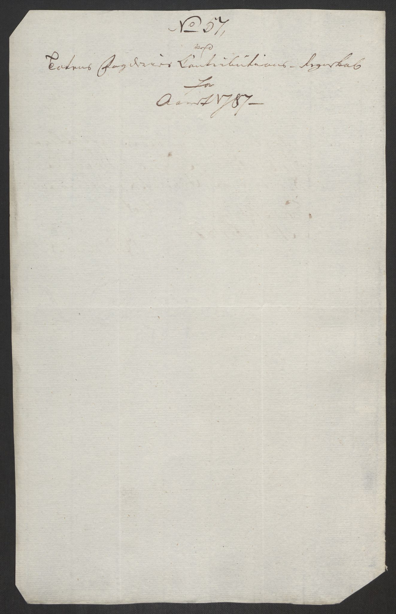 Rentekammeret inntil 1814, Reviderte regnskaper, Fogderegnskap, AV/RA-EA-4092/R19/L1374: Fogderegnskap Toten, Hadeland og Vardal, 1787, p. 191