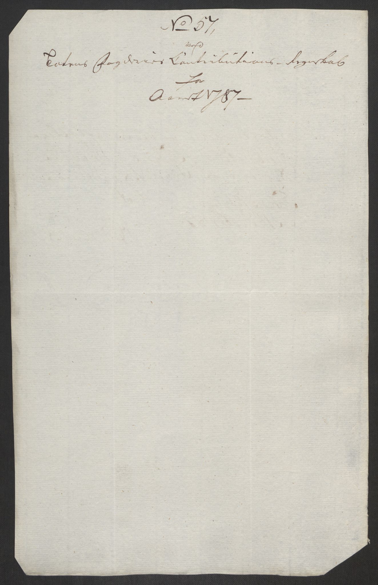 Rentekammeret inntil 1814, Reviderte regnskaper, Fogderegnskap, RA/EA-4092/R19/L1374: Fogderegnskap Toten, Hadeland og Vardal, 1787, p. 191