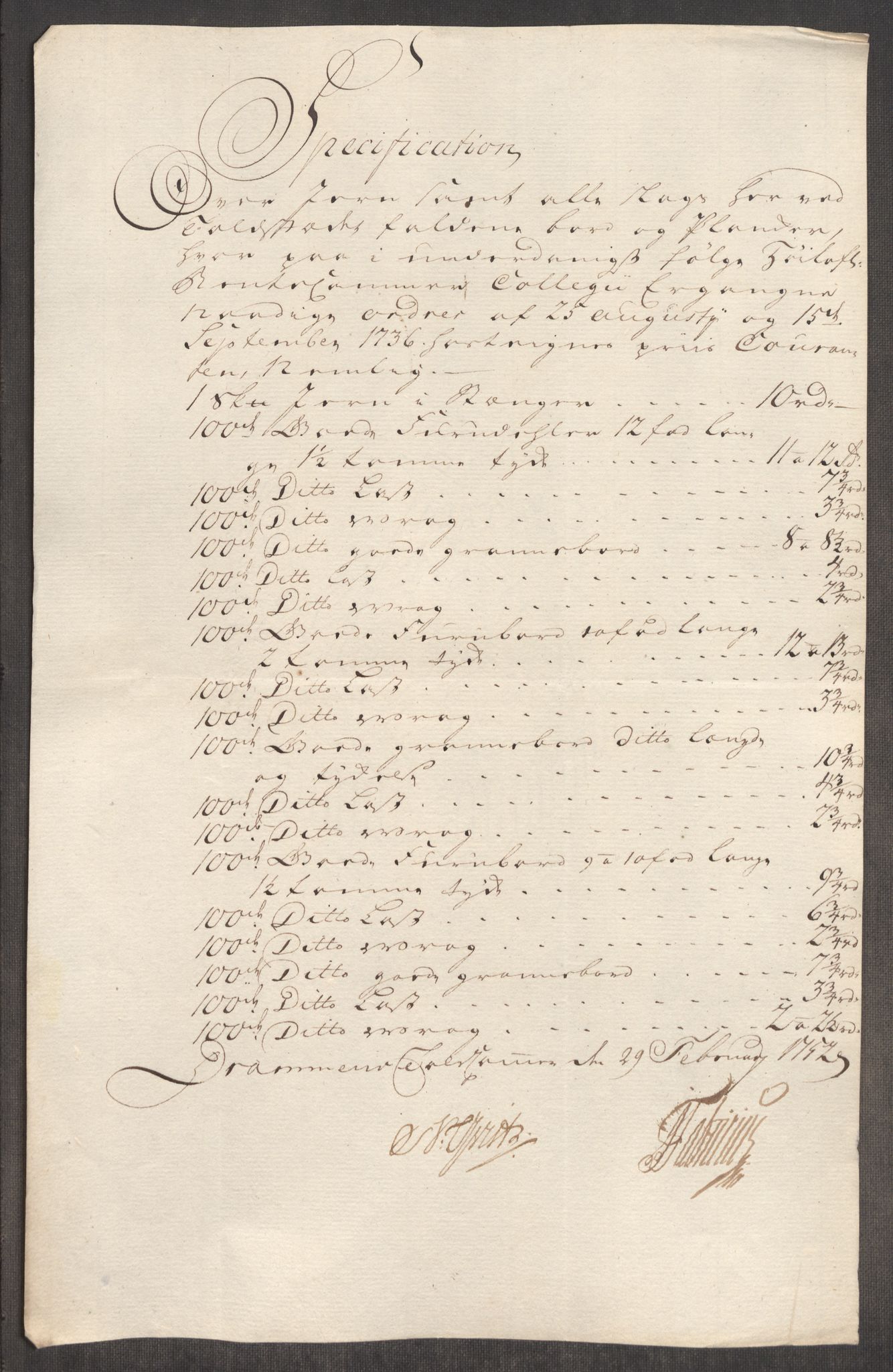Rentekammeret inntil 1814, Realistisk ordnet avdeling, RA/EA-4070/Oe/L0004: [Ø1]: Priskuranter, 1749-1752, p. 825