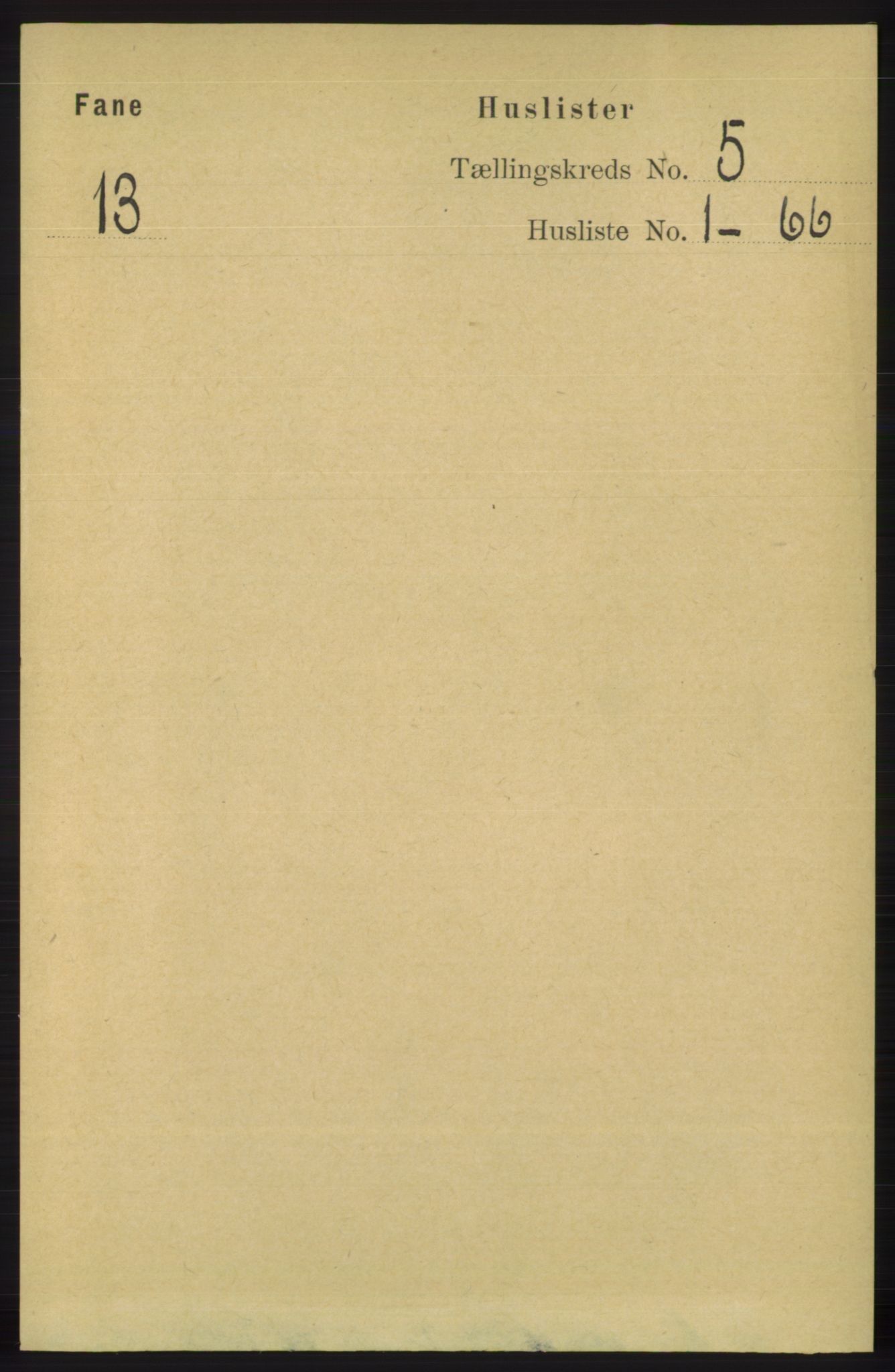 RA, 1891 census for 1249 Fana, 1891, p. 1979