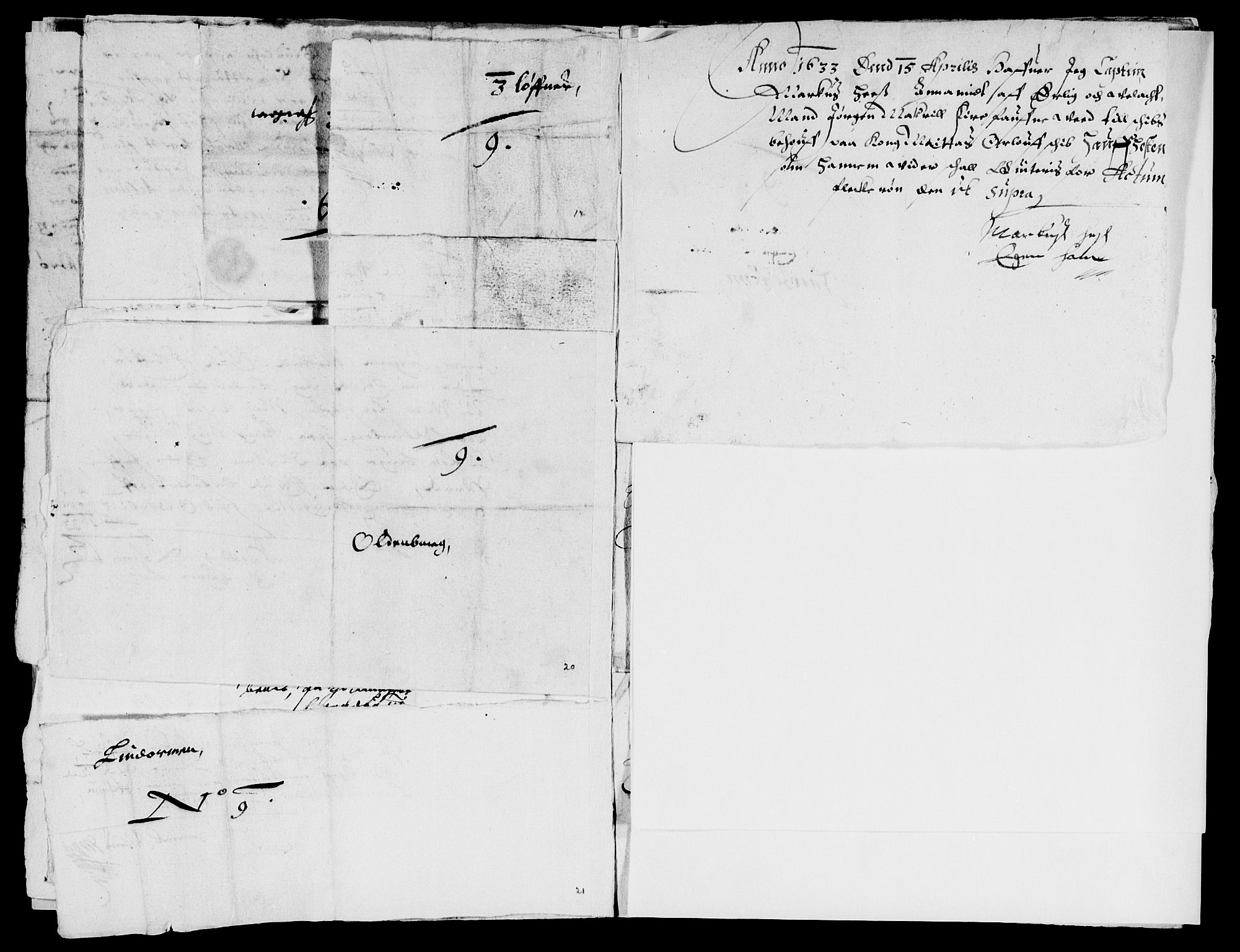 Rentekammeret inntil 1814, Reviderte regnskaper, Lensregnskaper, AV/RA-EA-5023/R/Rb/Rbq/L0022: Nedenes len. Mandals len. Råbyggelag., 1632-1634