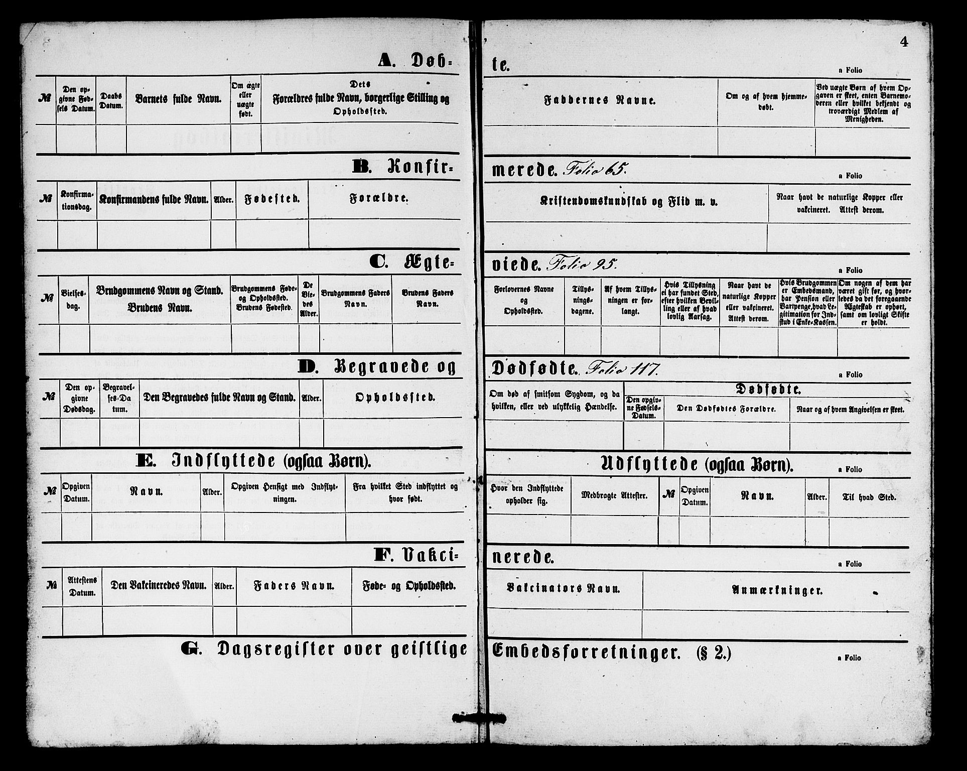 Haus sokneprestembete, AV/SAB-A-75601/H/Hab: Parish register (copy) no. B 1, 1869-1878, p. 4