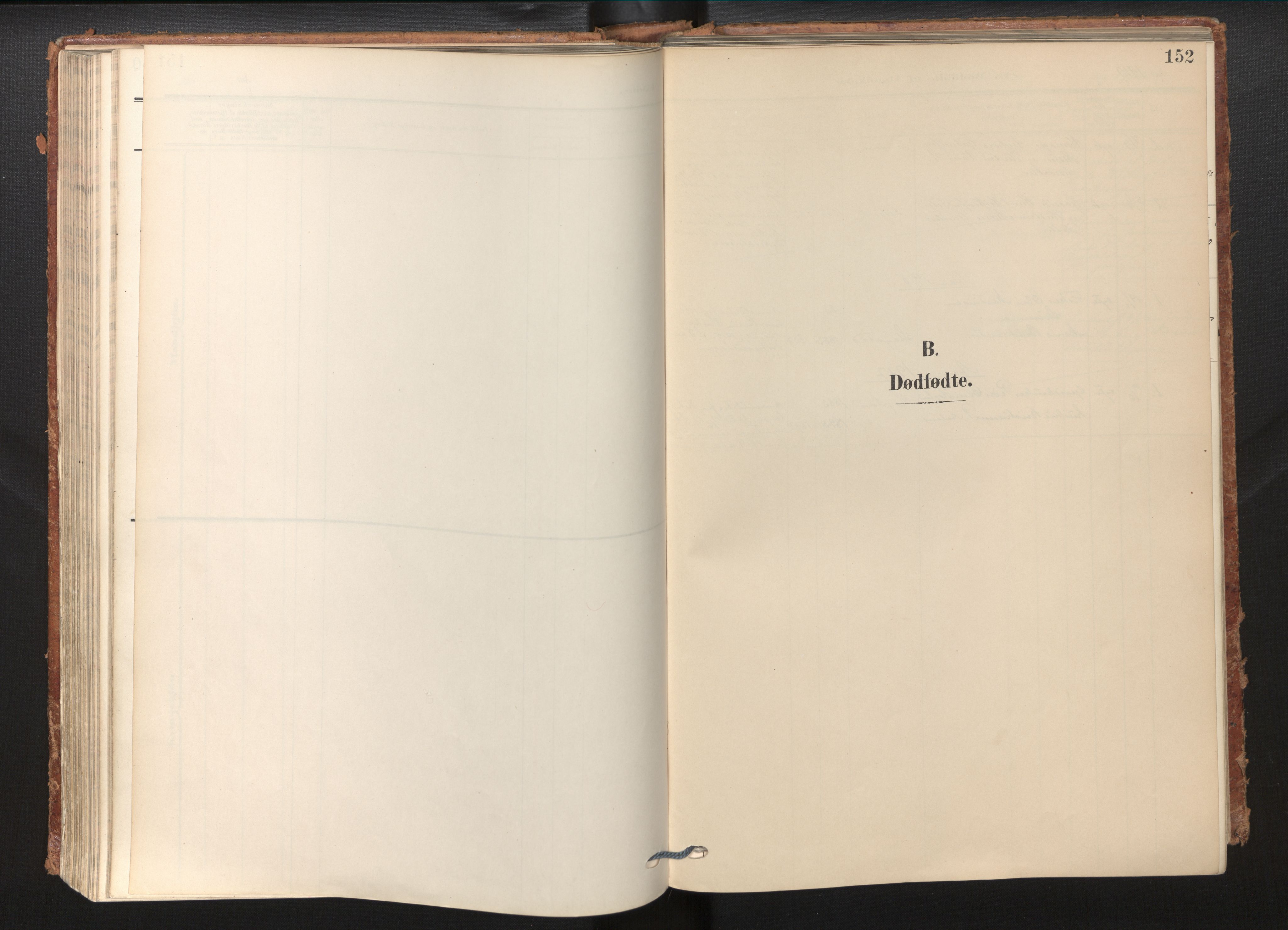 Gloppen sokneprestembete, SAB/A-80101/H/Haa/Haab/L0002: Parish register (official) no. B 2, 1906-1932, p. 151b-152a