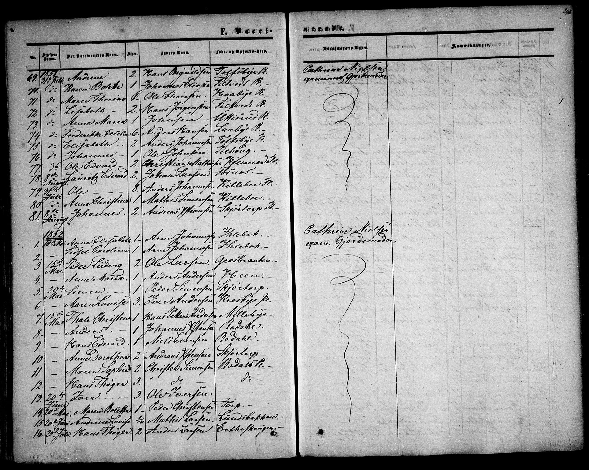 Rakkestad prestekontor Kirkebøker, AV/SAO-A-2008/F/Fa/L0009: Parish register (official) no. I 9, 1850-1856, p. 398