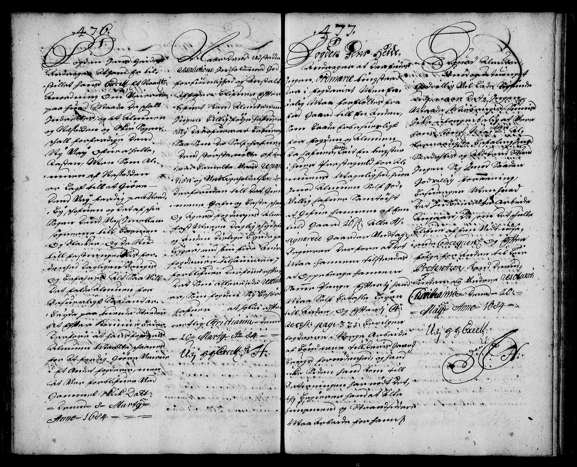 Stattholderembetet 1572-1771, AV/RA-EA-2870/Ae/L0001: Supplikasjons- og resolusjonsprotokoll, 1683-1684