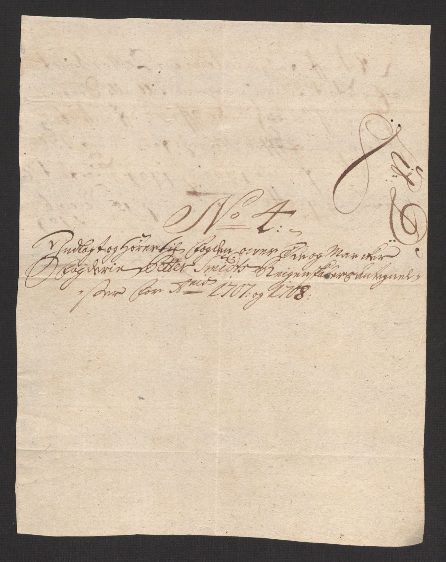 Rentekammeret inntil 1814, Reviderte regnskaper, Fogderegnskap, AV/RA-EA-4092/R01/L0018: Fogderegnskap Idd og Marker, 1707-1709, p. 257