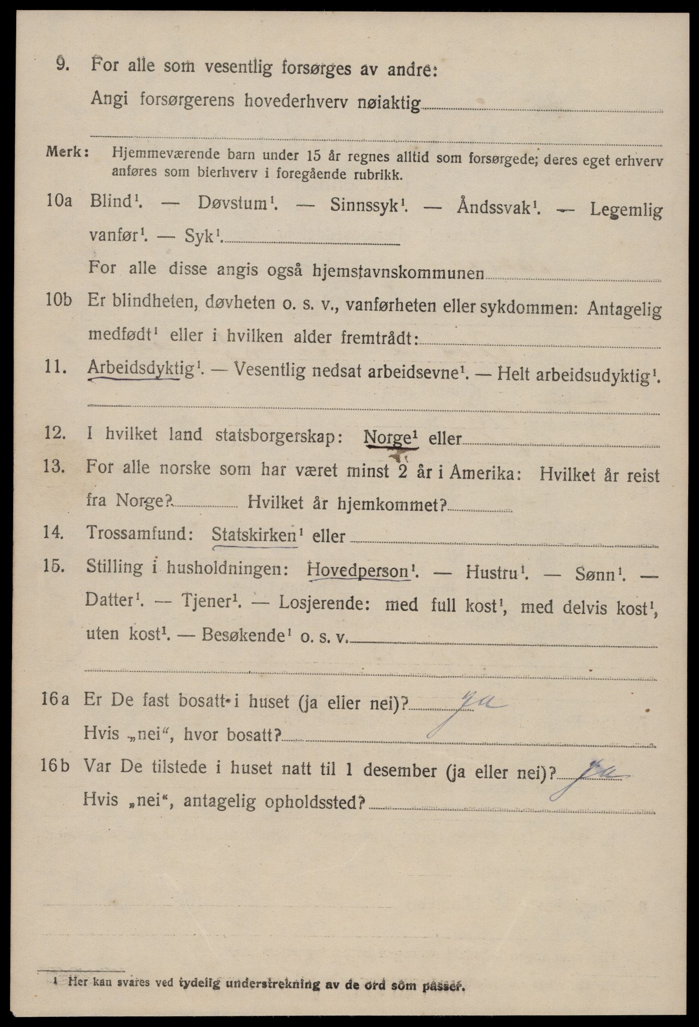 SAT, 1920 census for Aukra, 1920, p. 4234