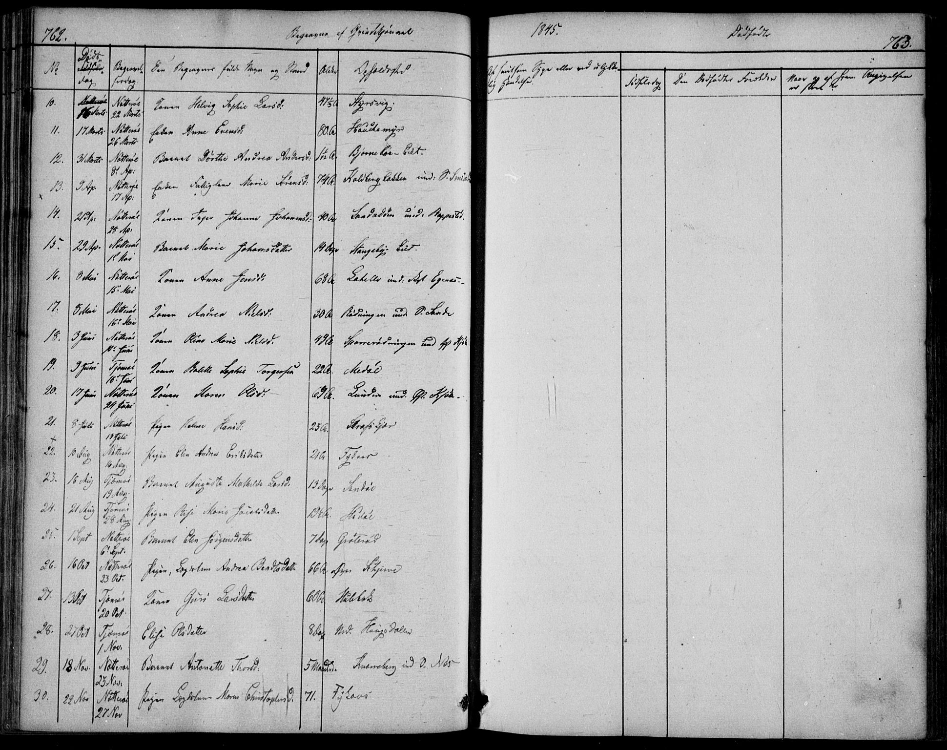 Nøtterøy kirkebøker, SAKO/A-354/F/Fa/L0005: Parish register (official) no. I 5, 1839-1852, p. 762-763