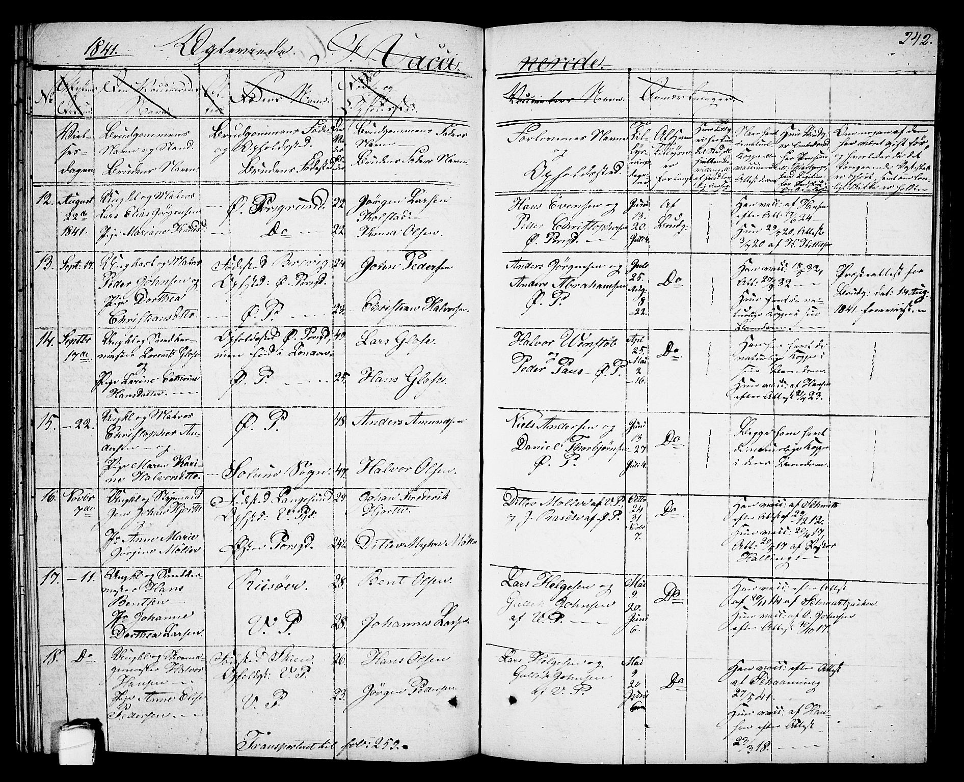 Porsgrunn kirkebøker , SAKO/A-104/G/Gb/L0002: Parish register (copy) no. II 2, 1828-1841, p. 242