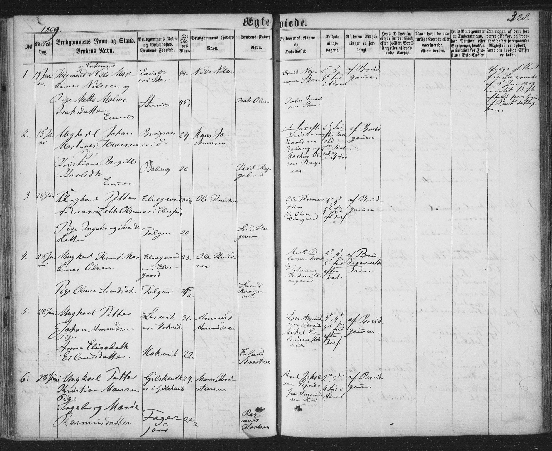 Ministerialprotokoller, klokkerbøker og fødselsregistre - Nordland, SAT/A-1459/863/L0896: Parish register (official) no. 863A08, 1861-1871, p. 328