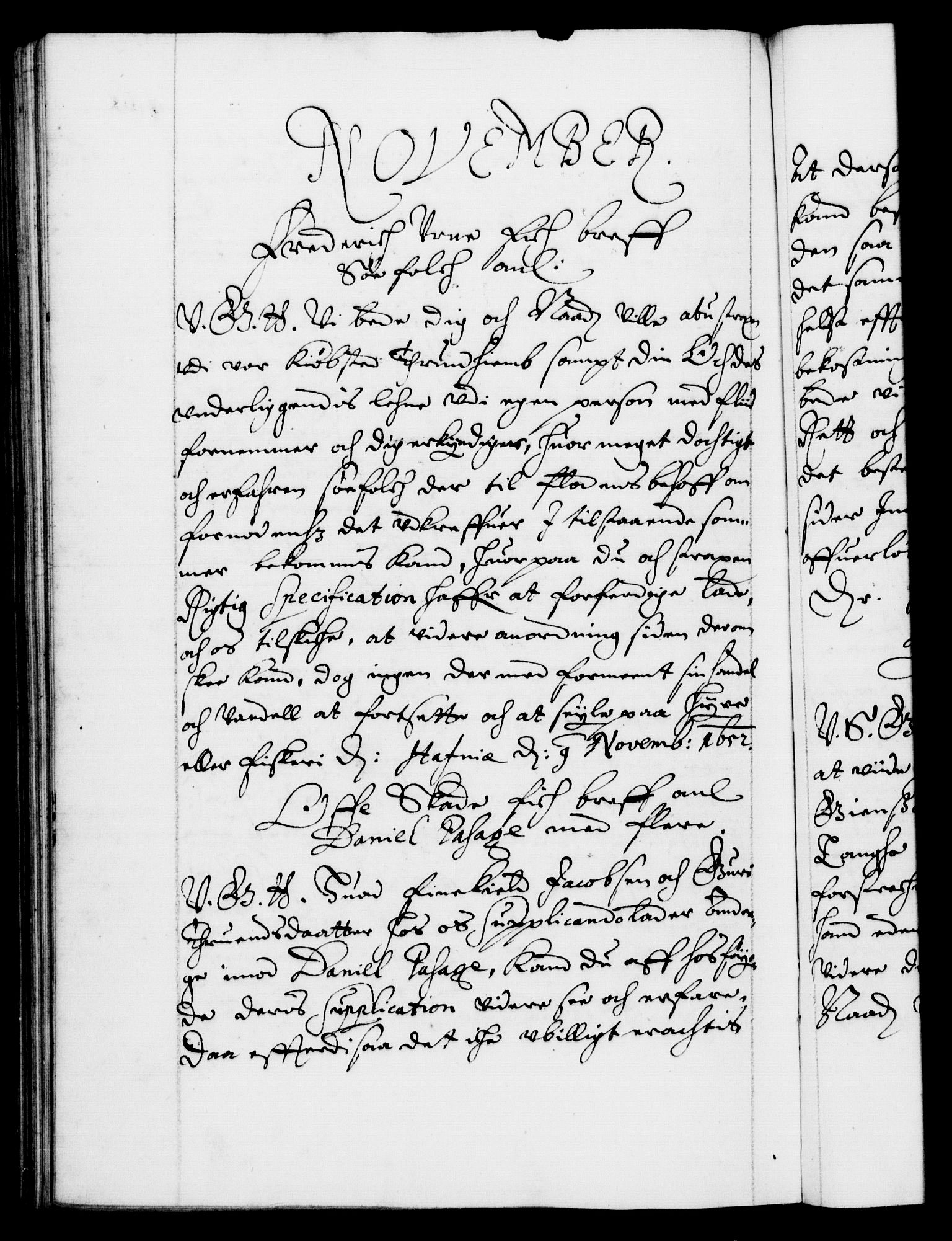 Danske Kanselli 1572-1799, RA/EA-3023/F/Fc/Fca/Fcab/L0008: Norske tegnelser (mikrofilm), 1648-1652, p. 460b