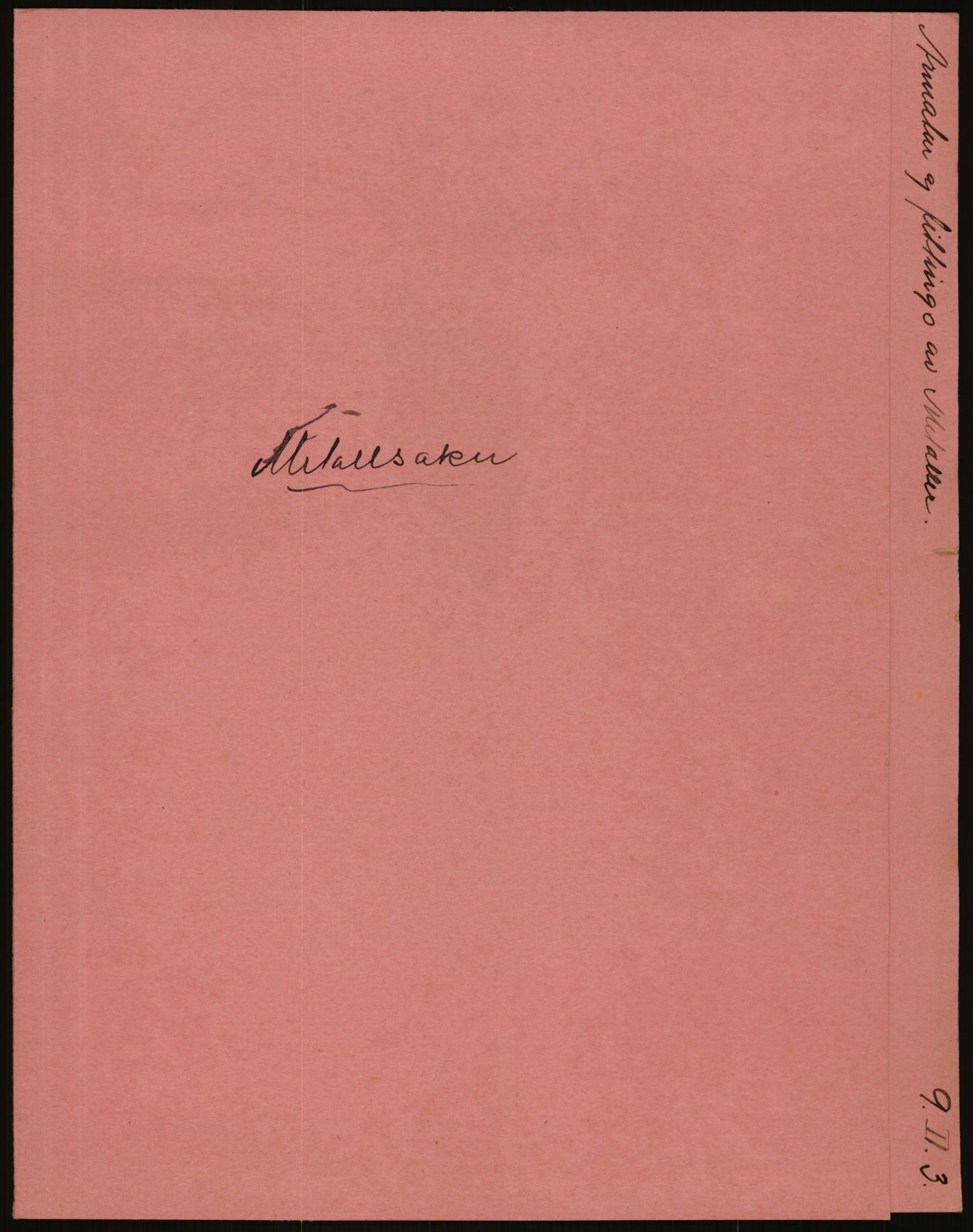 Direktoratet for industriforsyning, Sekretariatet, AV/RA-S-4153/D/Df/L0054: 9. Metallkontoret, 1940-1945, p. 1427