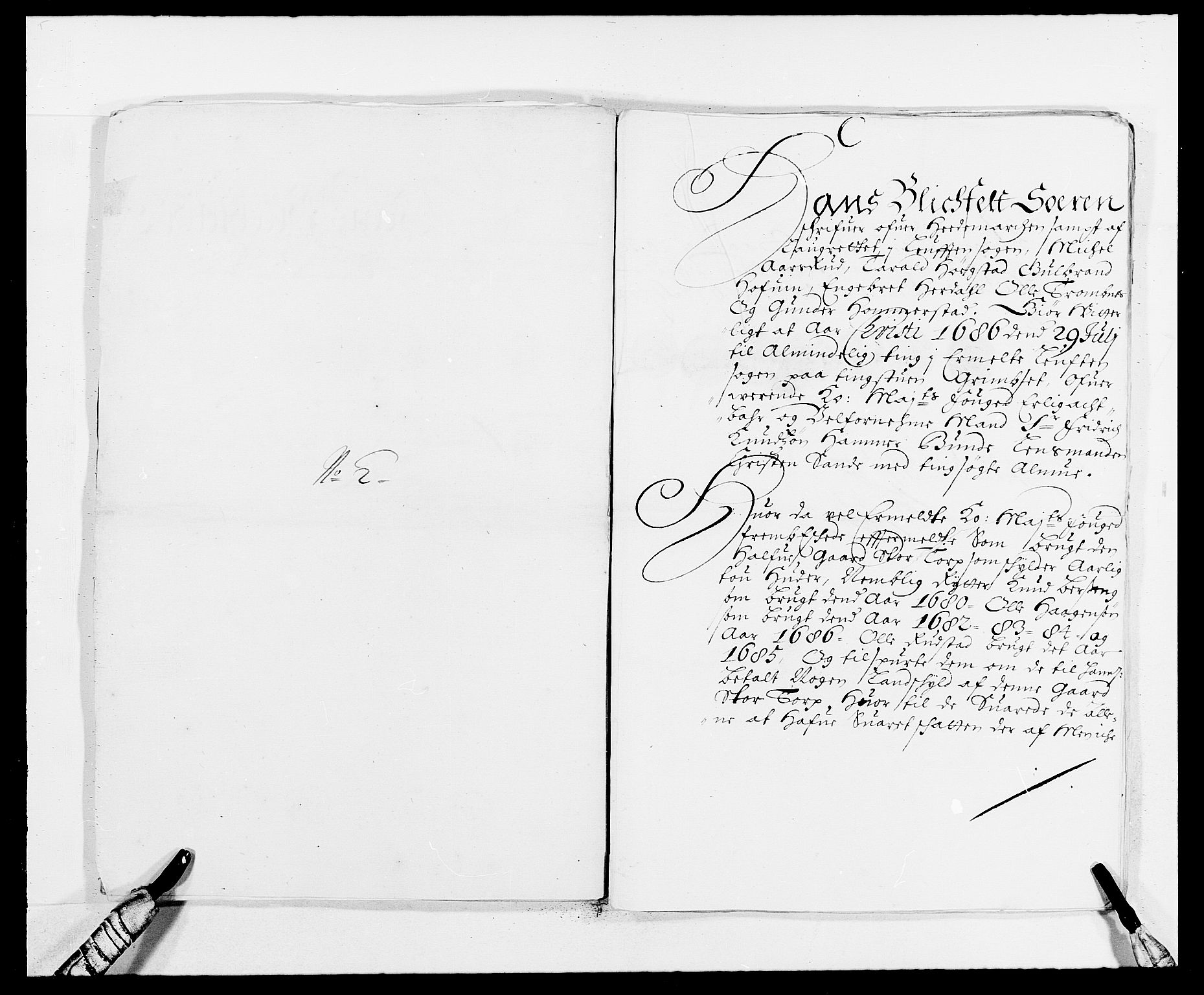 Rentekammeret inntil 1814, Reviderte regnskaper, Fogderegnskap, AV/RA-EA-4092/R16/L1027: Fogderegnskap Hedmark, 1686, p. 391