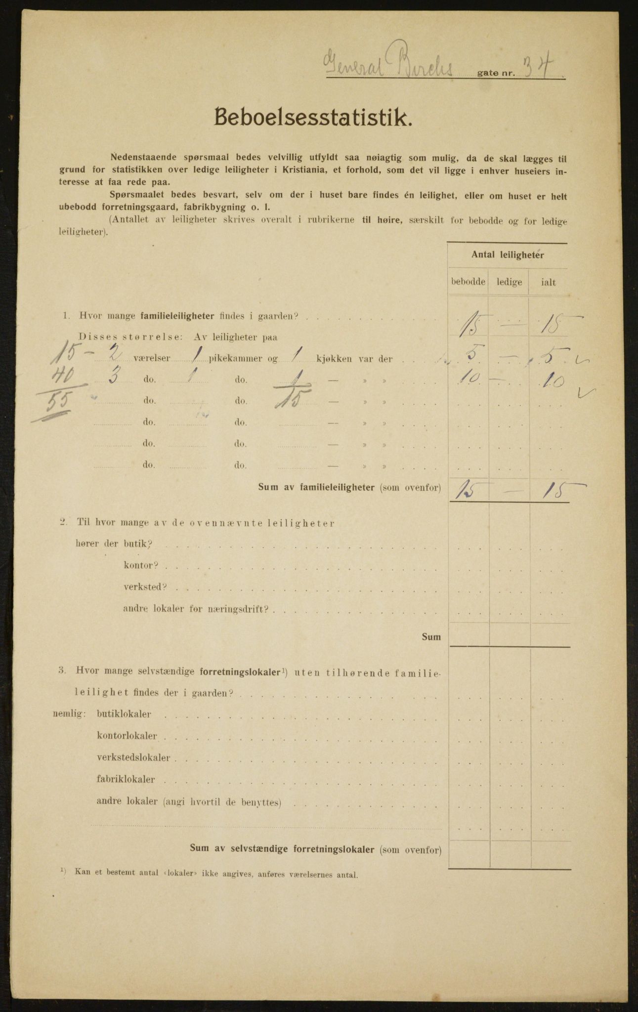 OBA, Municipal Census 1910 for Kristiania, 1910, p. 27742