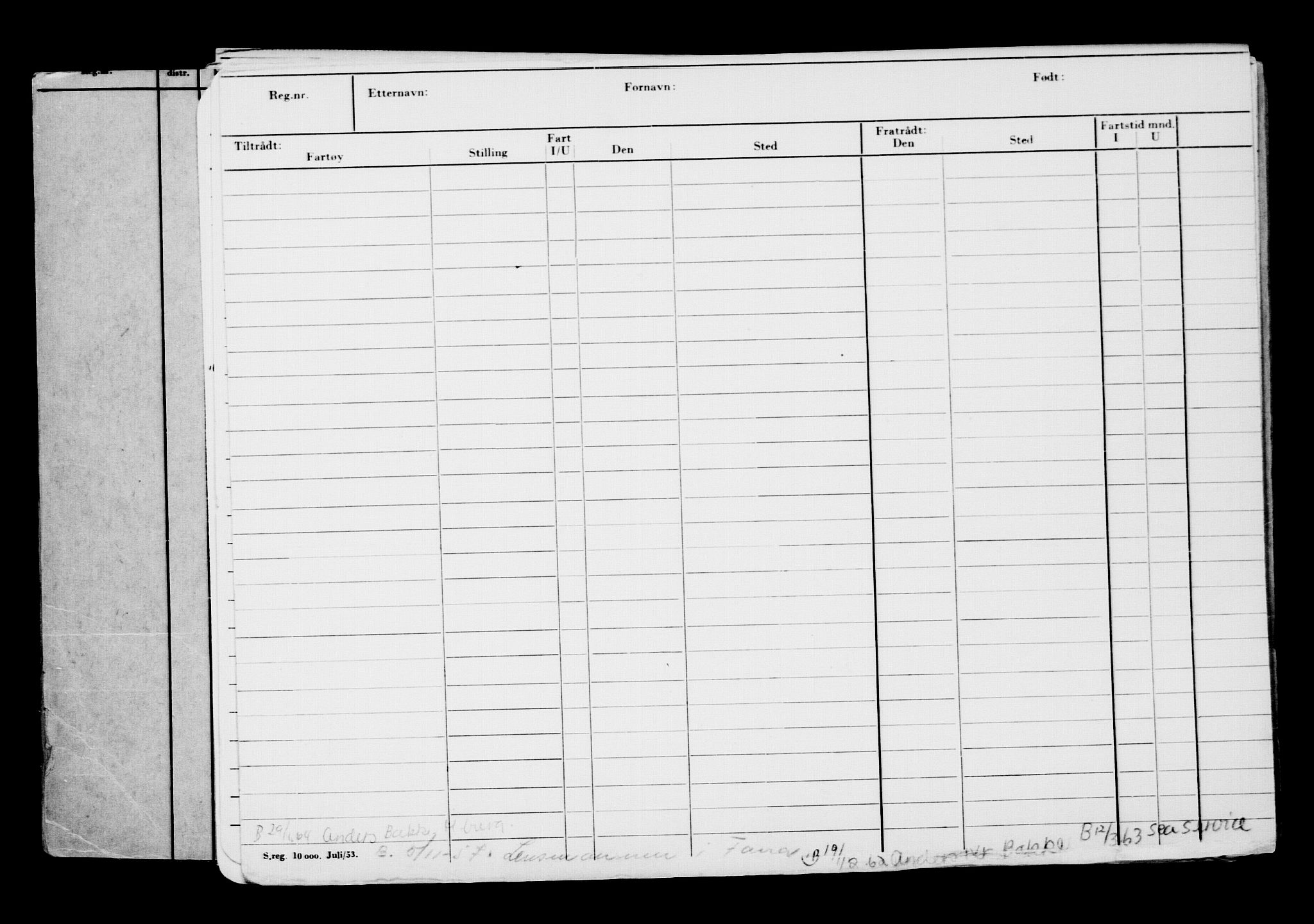 Direktoratet for sjømenn, AV/RA-S-3545/G/Gb/L0136: Hovedkort, 1916, p. 290