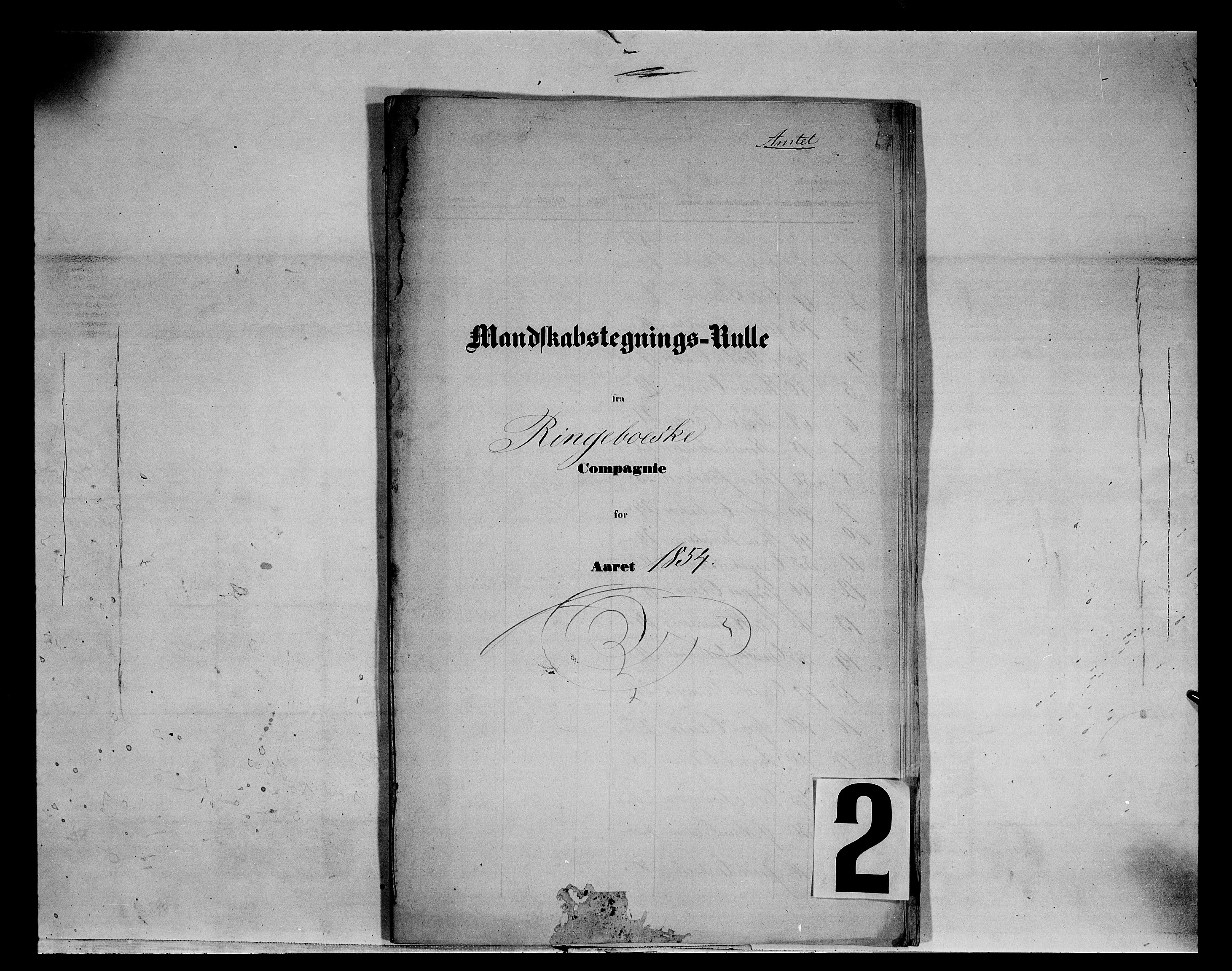 Fylkesmannen i Oppland, SAH/FYO-002/1/K/Ka/L1154: Gudbrandsdalen nasjonale musketérkorps - Fronske og Ringebuske kompani, 1818-1860, p. 5673