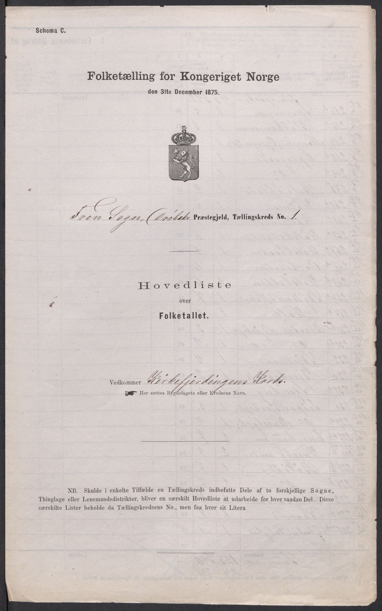 RA, 1875 census for 0215L Drøbak/Frogn, 1875, p. 4