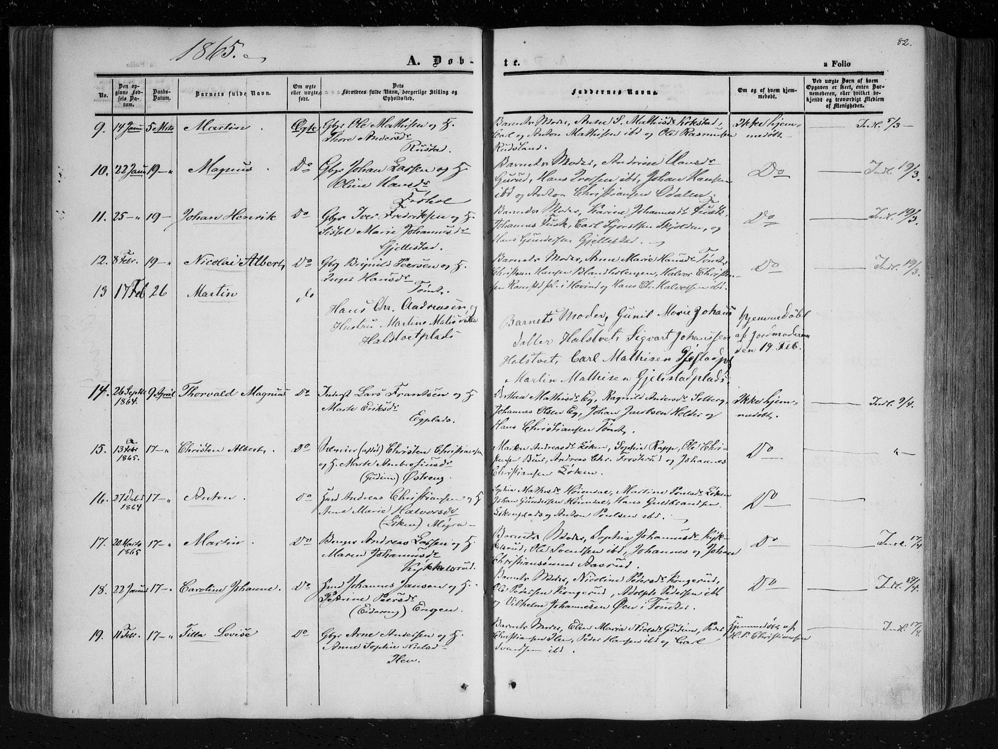 Askim prestekontor Kirkebøker, AV/SAO-A-10900/F/Fa/L0005: Parish register (official) no. 5, 1847-1879, p. 82