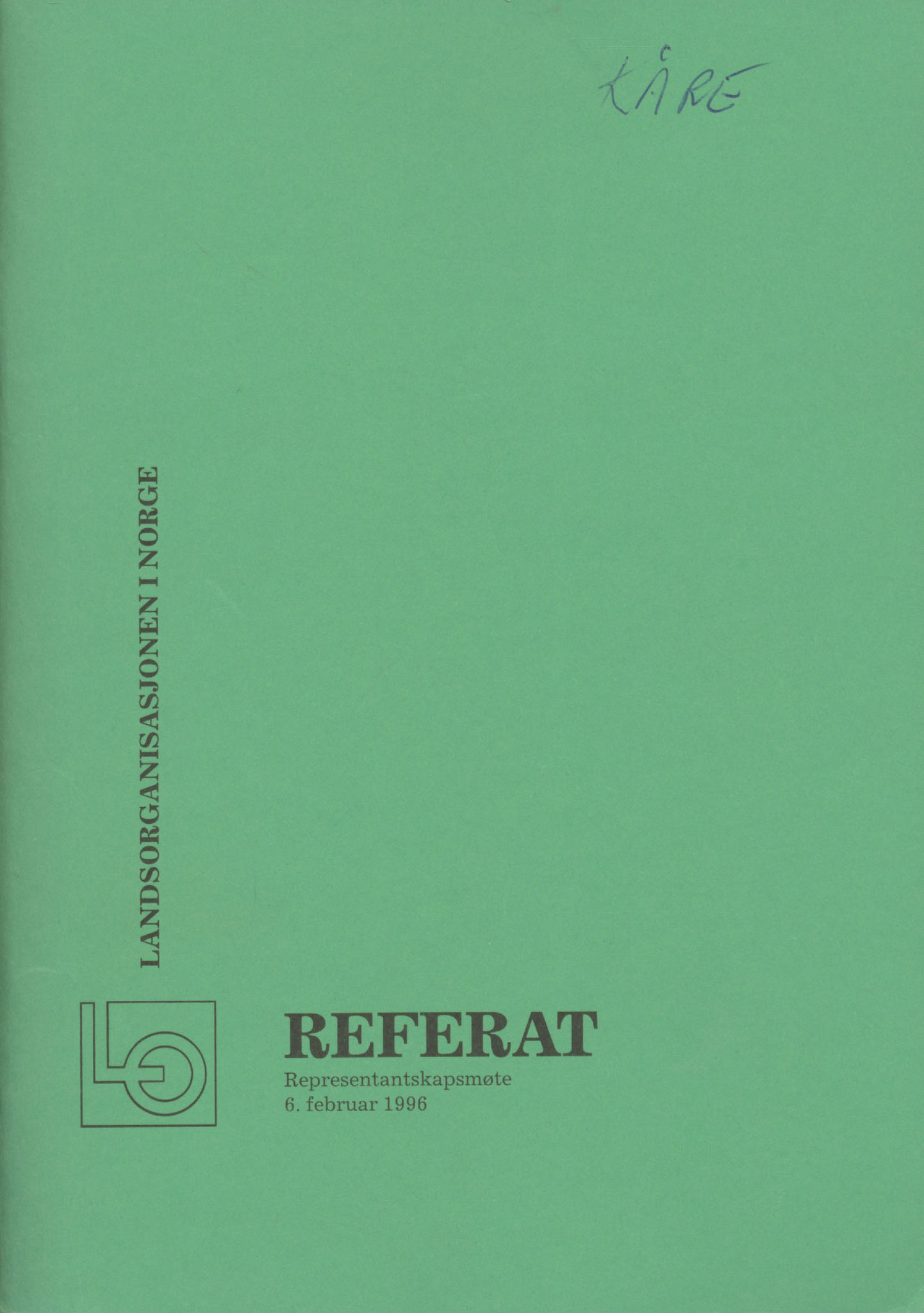 Landsorganisasjonen i Norge, AAB/ARK-1579, 1993-2008, p. 257