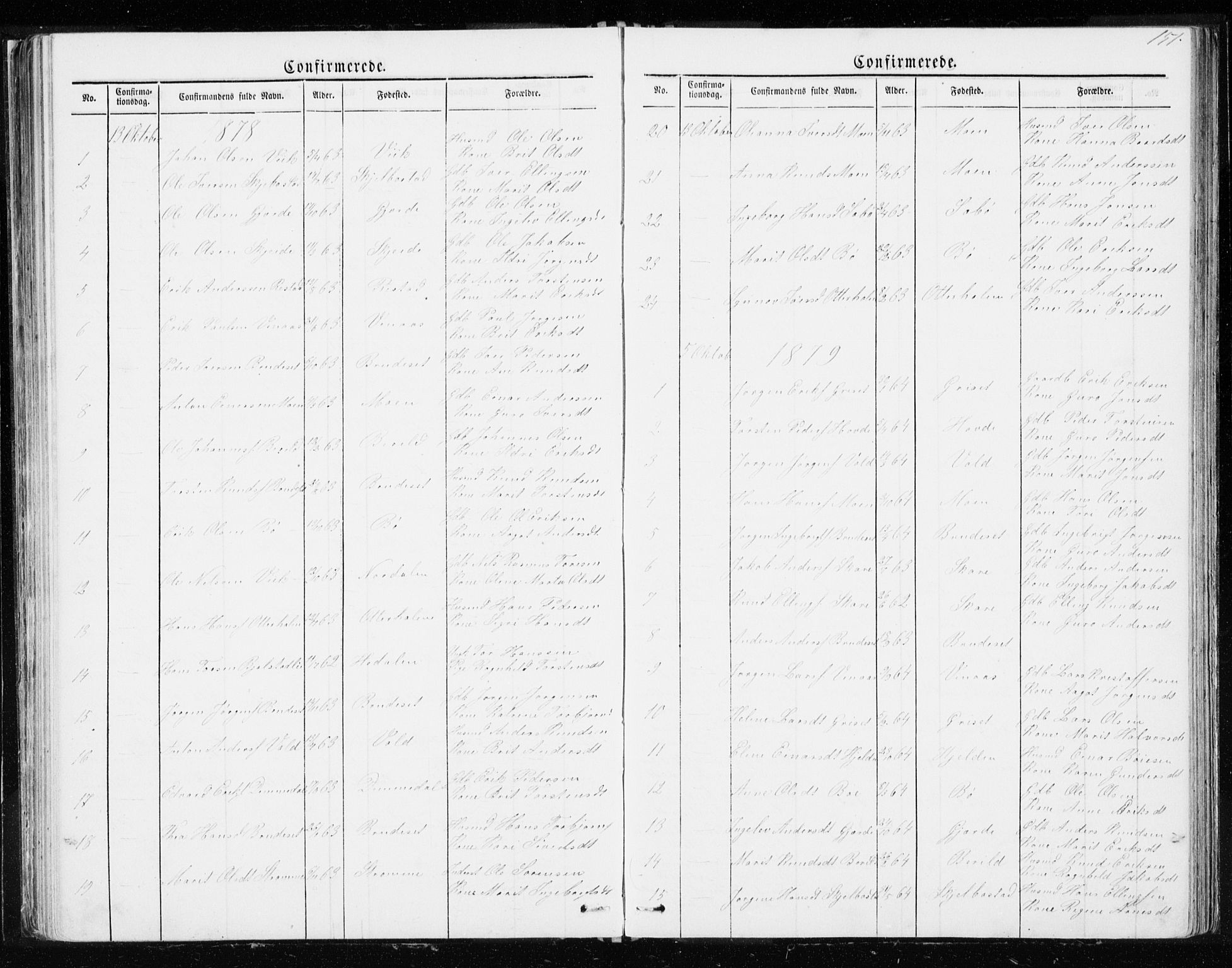 Ministerialprotokoller, klokkerbøker og fødselsregistre - Møre og Romsdal, SAT/A-1454/543/L0564: Parish register (copy) no. 543C02, 1867-1915, p. 151