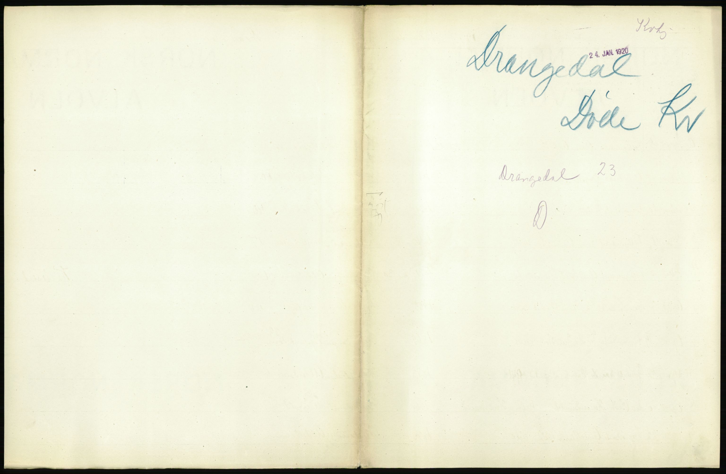 Statistisk sentralbyrå, Sosiodemografiske emner, Befolkning, AV/RA-S-2228/D/Df/Dfb/Dfbi/L0023: Telemark fylke: Døde. Bygder og byer., 1919, p. 183