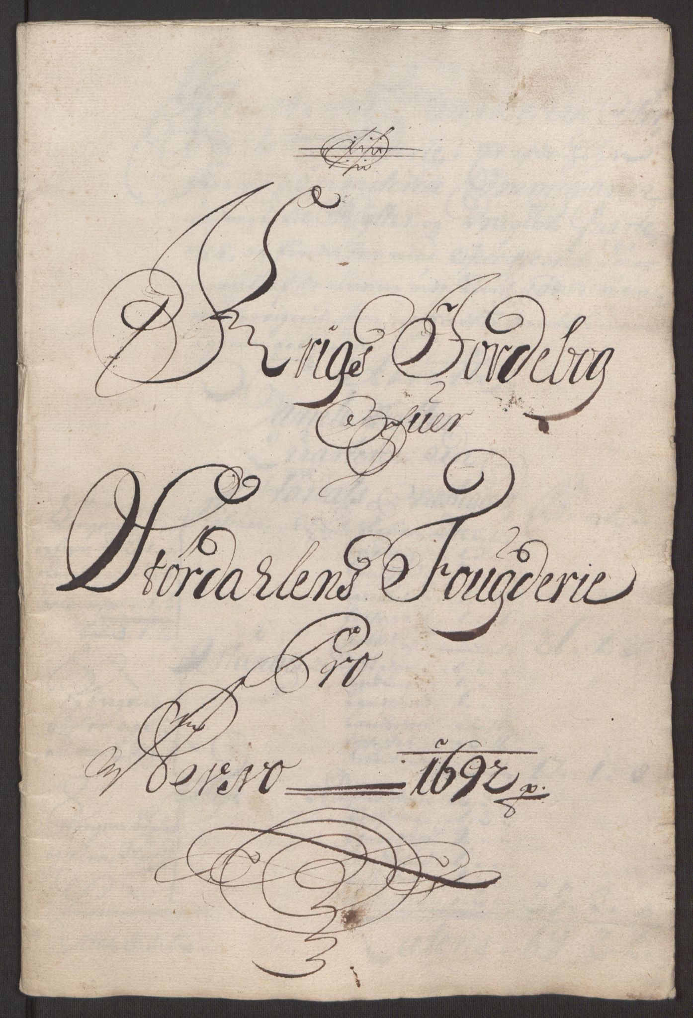 Rentekammeret inntil 1814, Reviderte regnskaper, Fogderegnskap, RA/EA-4092/R62/L4185: Fogderegnskap Stjørdal og Verdal, 1692, p. 305