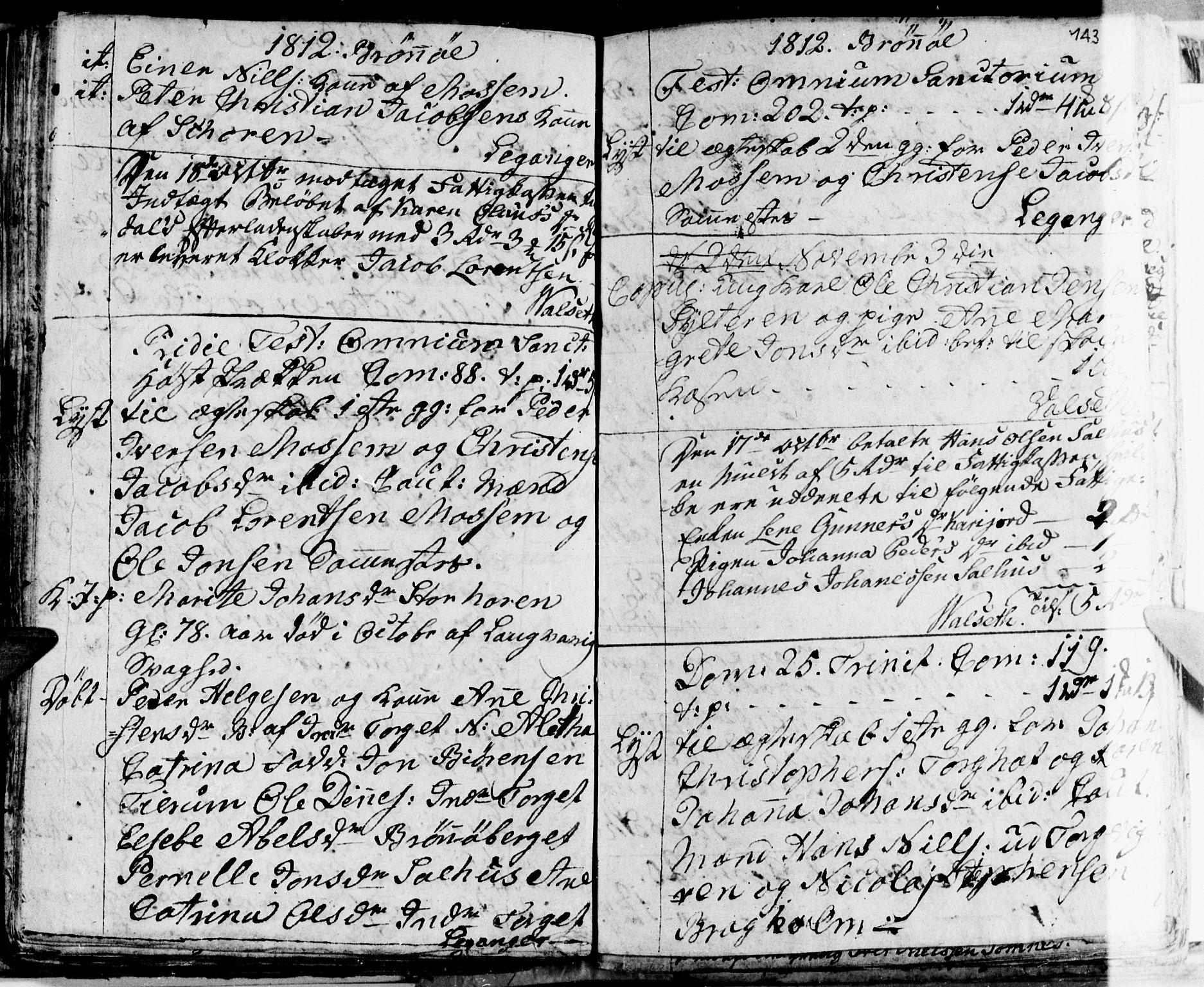 Ministerialprotokoller, klokkerbøker og fødselsregistre - Nordland, AV/SAT-A-1459/813/L0209: Parish register (copy) no. 813C01, 1803-1821, p. 144