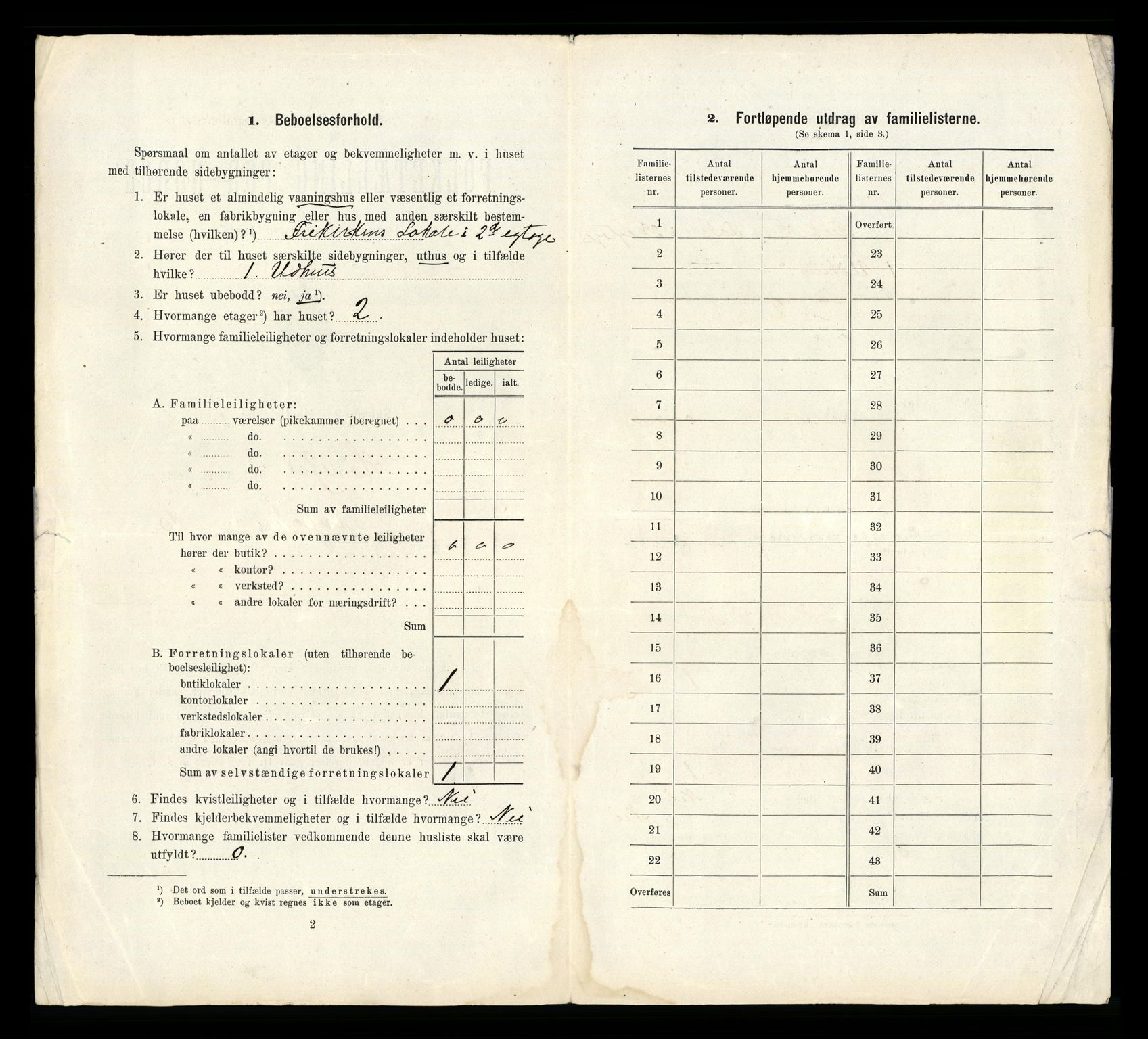 RA, 1910 census for Hønefoss, 1910, p. 1340