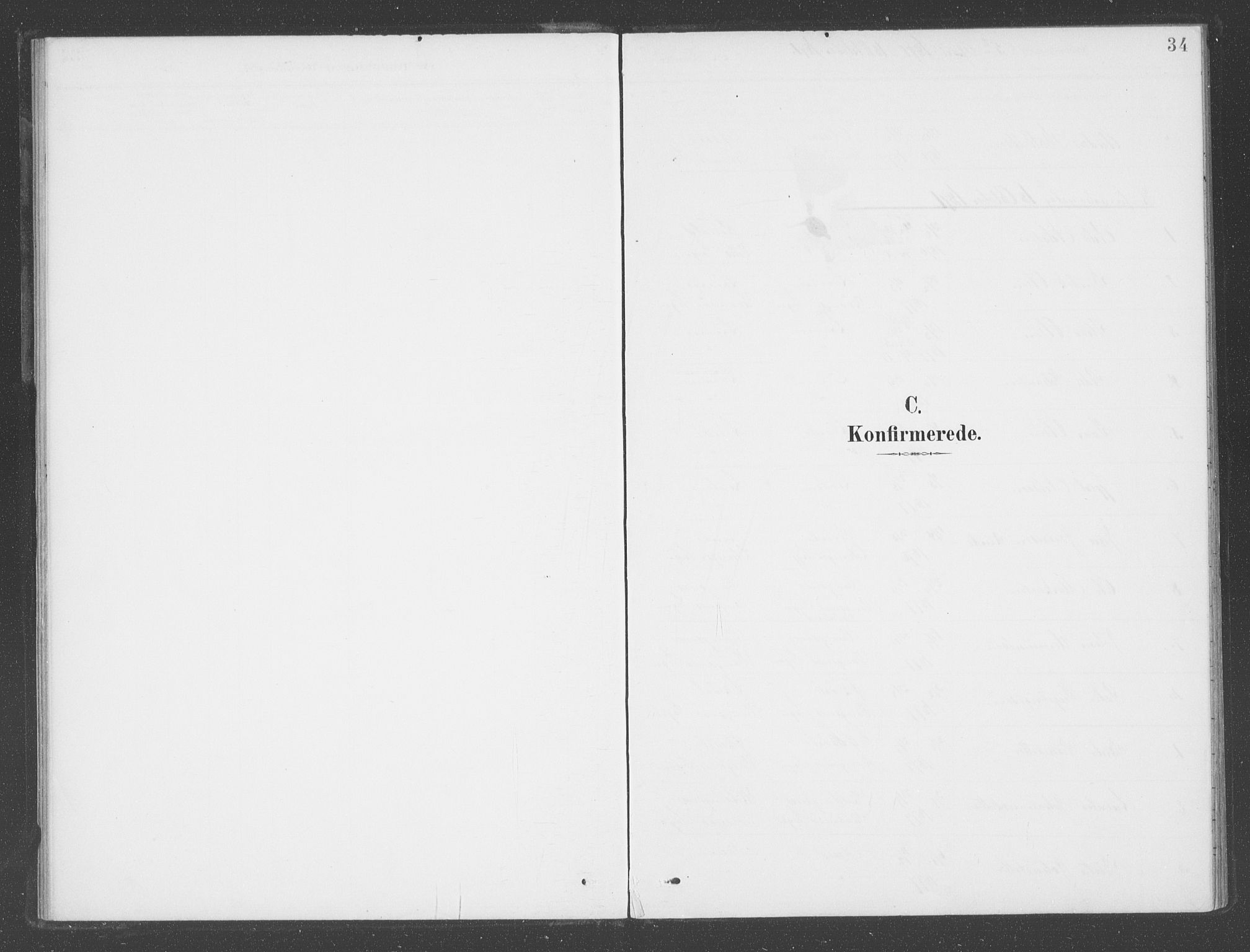 Balestrand sokneprestembete, SAB/A-79601: Parish register (official) no. D  2, 1891-1907, p. 34