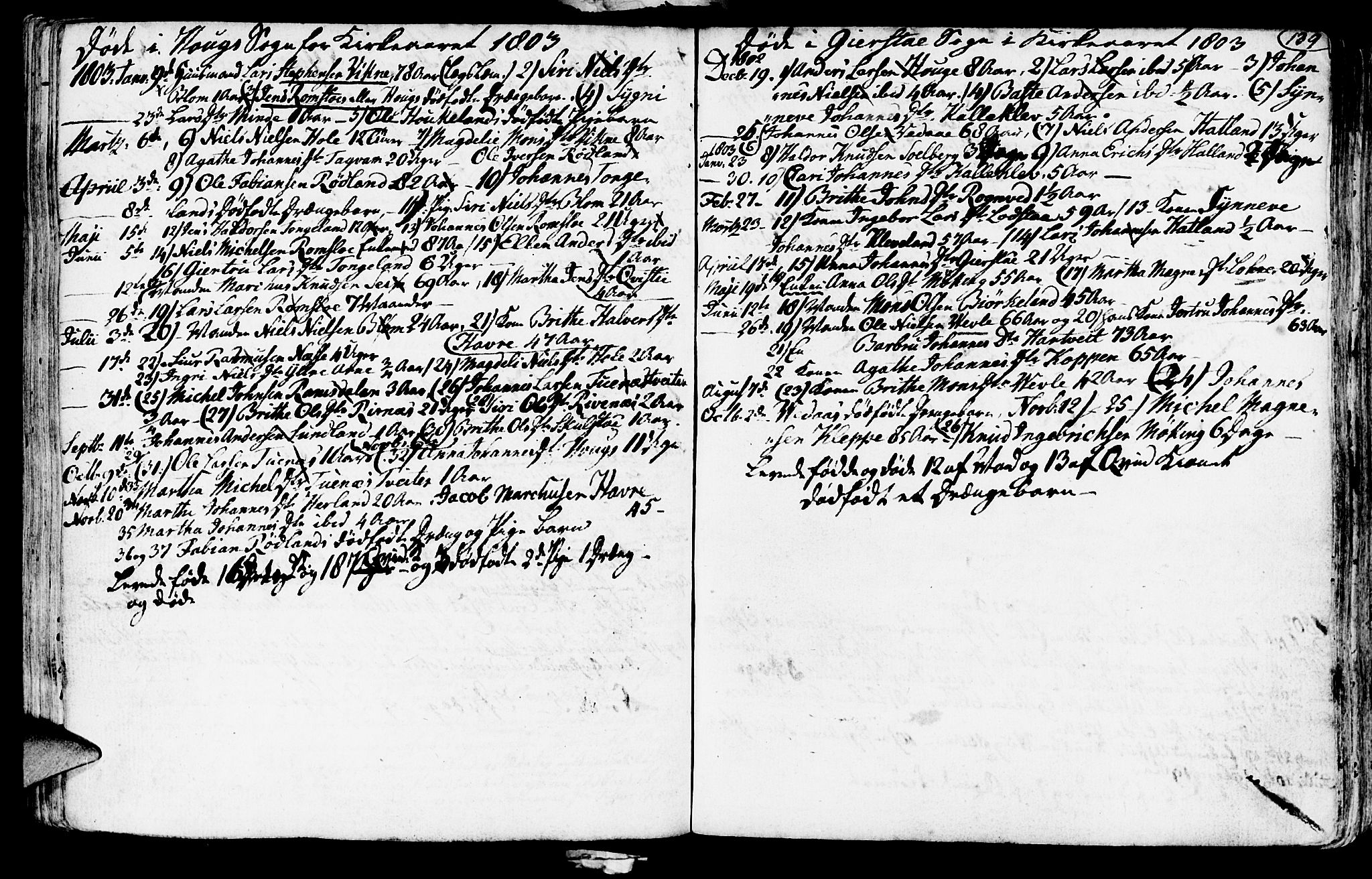 Haus sokneprestembete, SAB/A-75601/H/Haa: Parish register (official) no. A 11, 1796-1816, p. 139