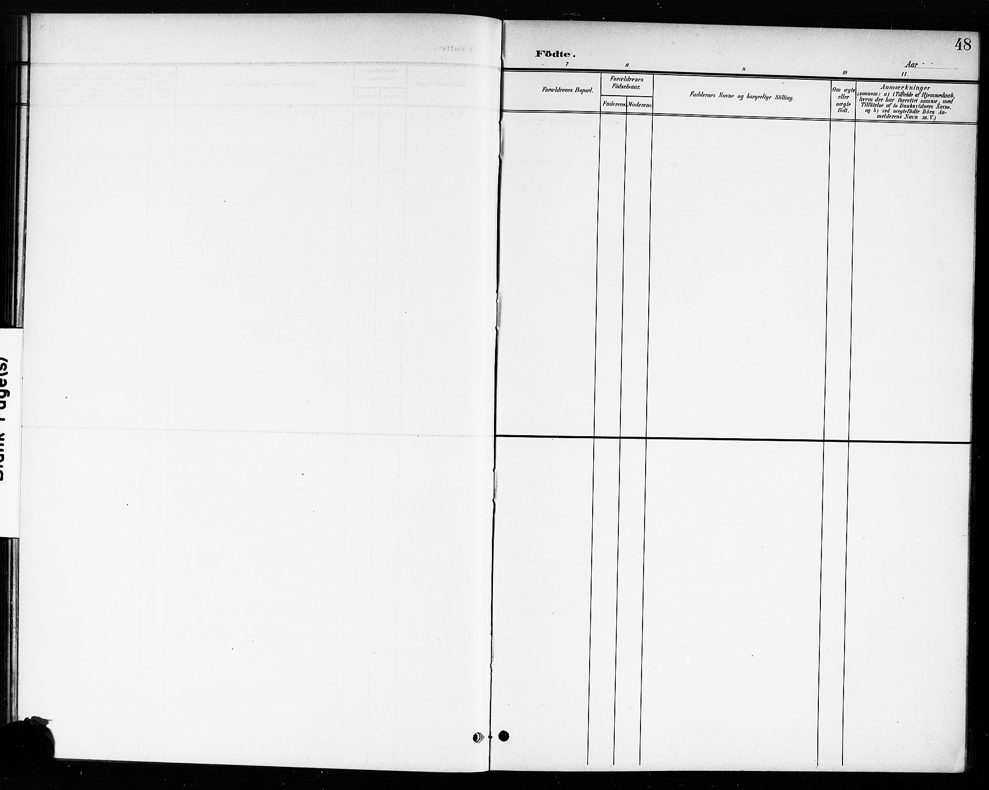 Drøbak prestekontor Kirkebøker, AV/SAO-A-10142a/G/Ga/L0001: Parish register (copy) no. I 1, 1897-1917, p. 48