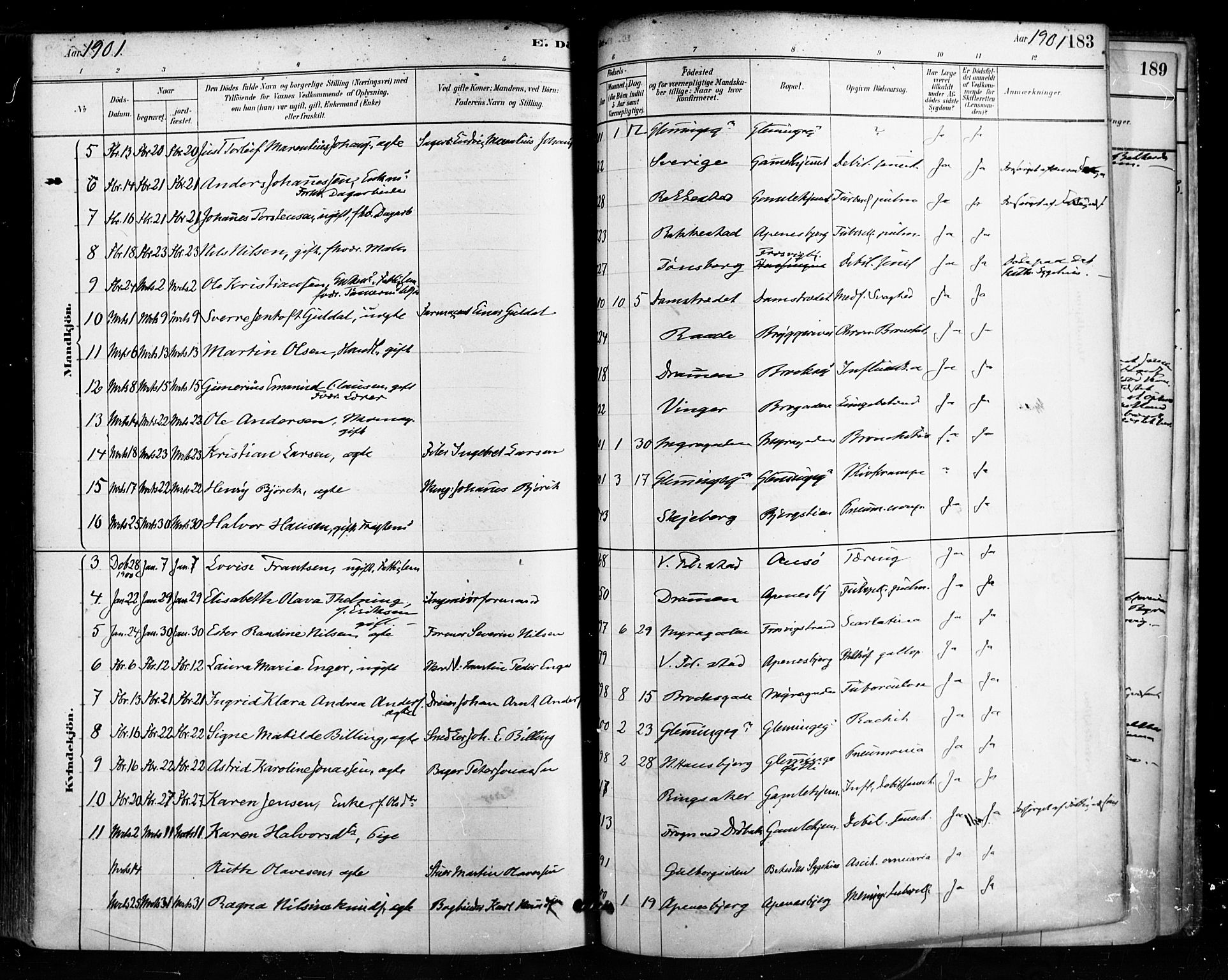 Fredrikstad domkirkes prestekontor Kirkebøker, SAO/A-10906/F/Fa/L0003: Parish register (official) no. 3, 1878-1904, p. 183