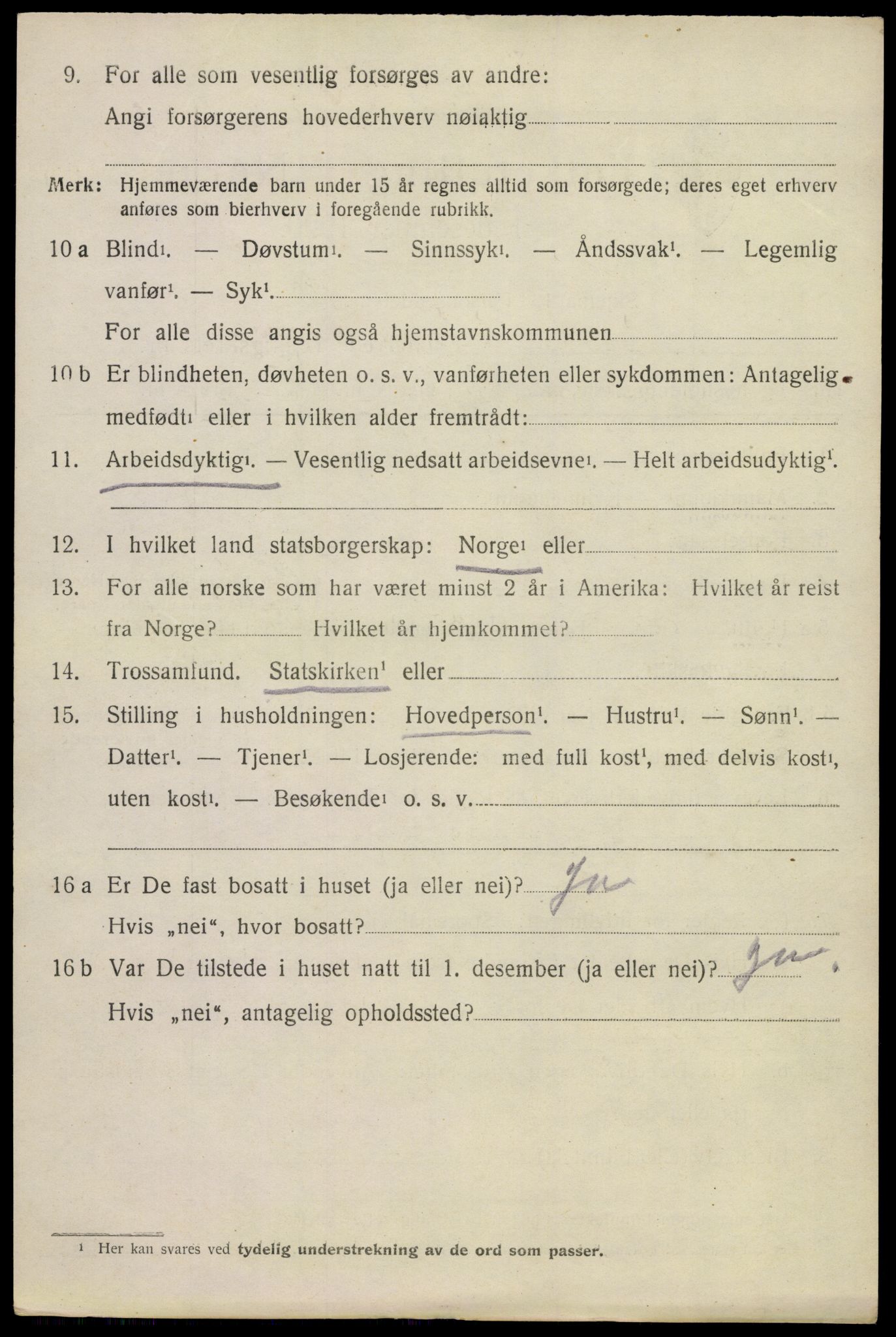 SAKO, 1920 census for Lardal, 1920, p. 5850