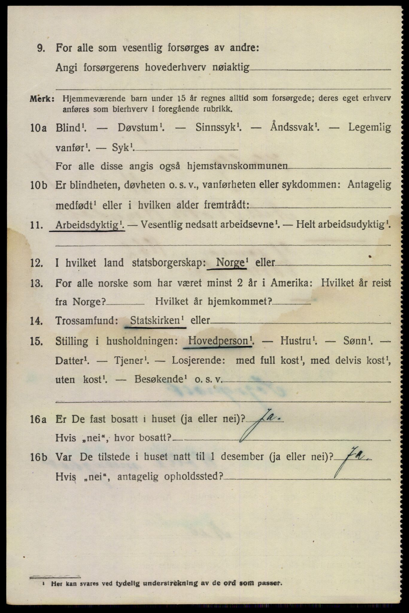 SAKO, 1920 census for Holla, 1920, p. 8014