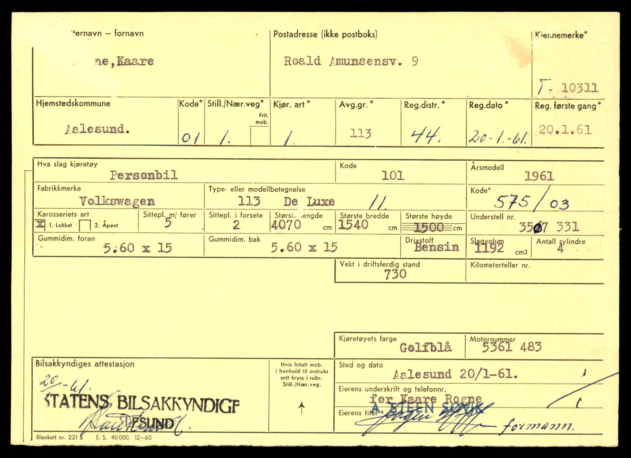 Møre og Romsdal vegkontor - Ålesund trafikkstasjon, AV/SAT-A-4099/F/Fe/L0019: Registreringskort for kjøretøy T 10228 - T 10350, 1927-1998, p. 2095