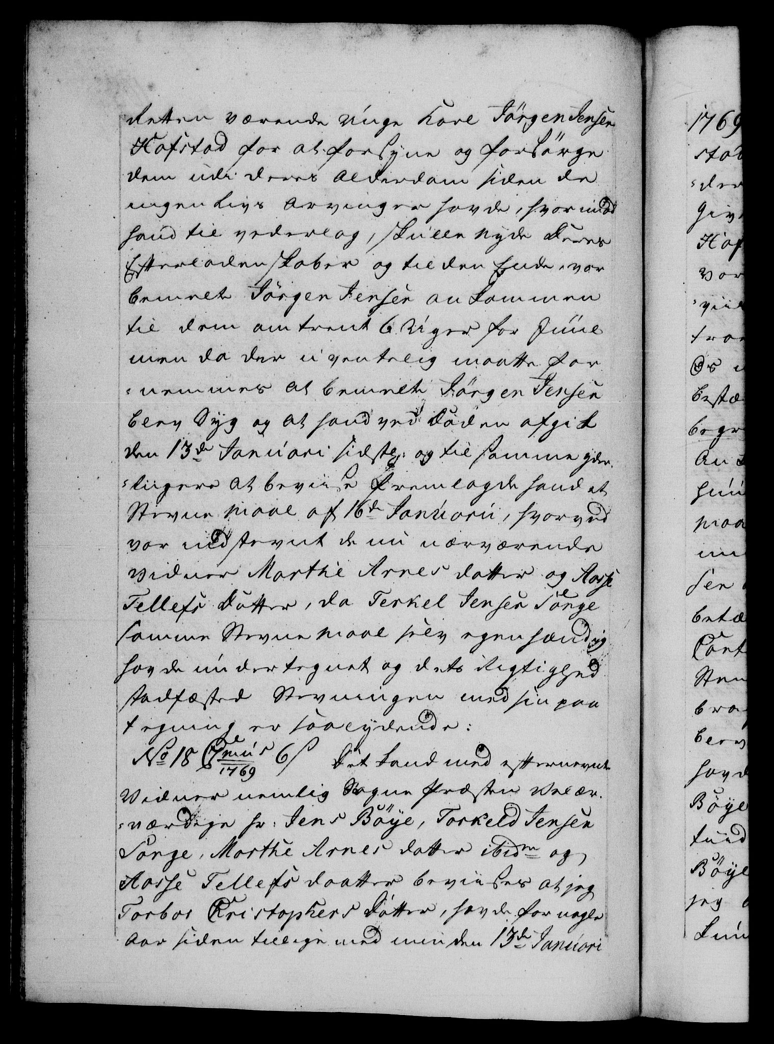 Danske Kanselli 1572-1799, AV/RA-EA-3023/F/Fc/Fca/Fcaa/L0044: Norske registre, 1769-1771, p. 108b