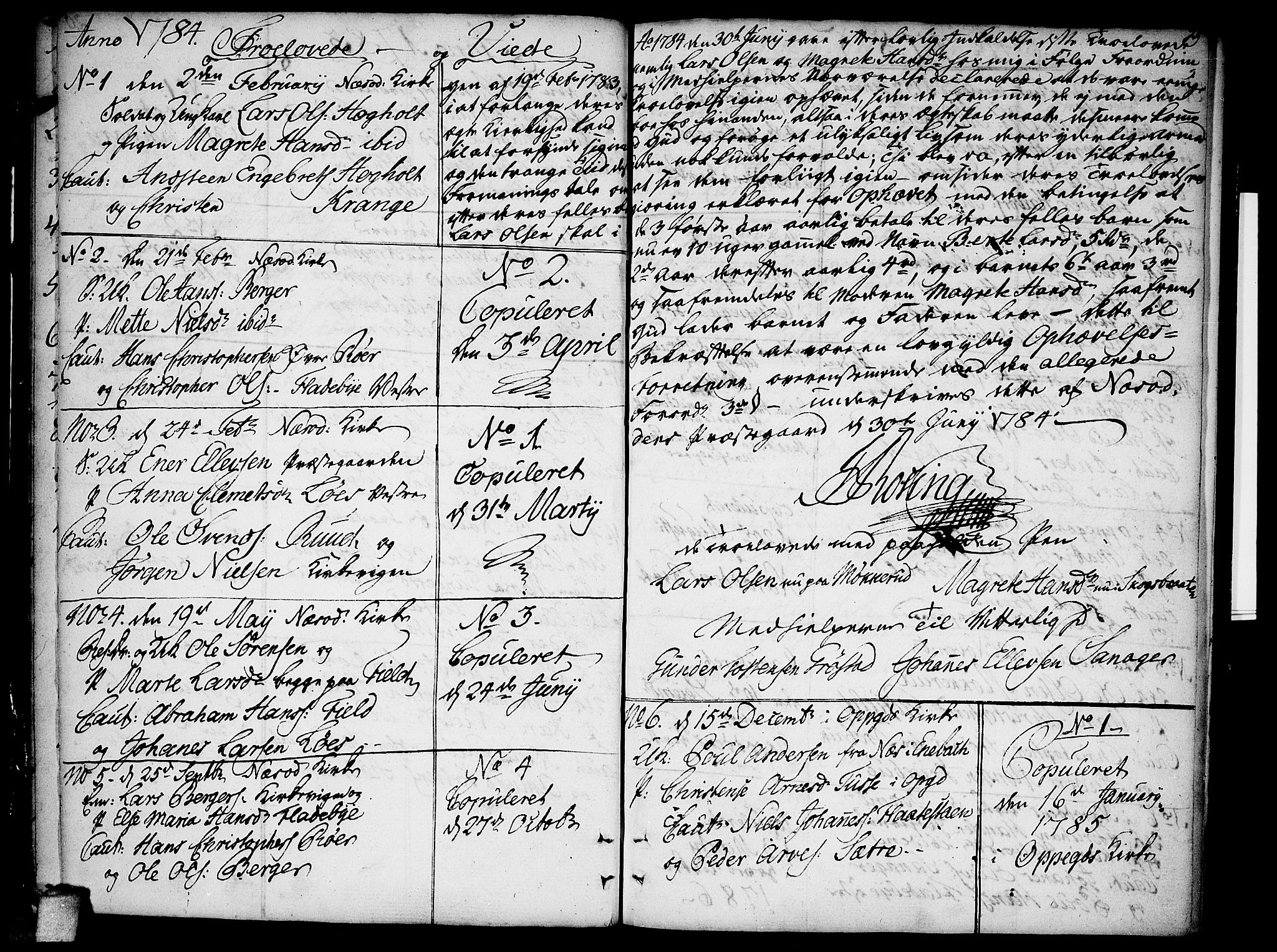 Nesodden prestekontor Kirkebøker, SAO/A-10013/F/Fa/L0004: Parish register (official) no. I 4, 1780-1792, p. 21