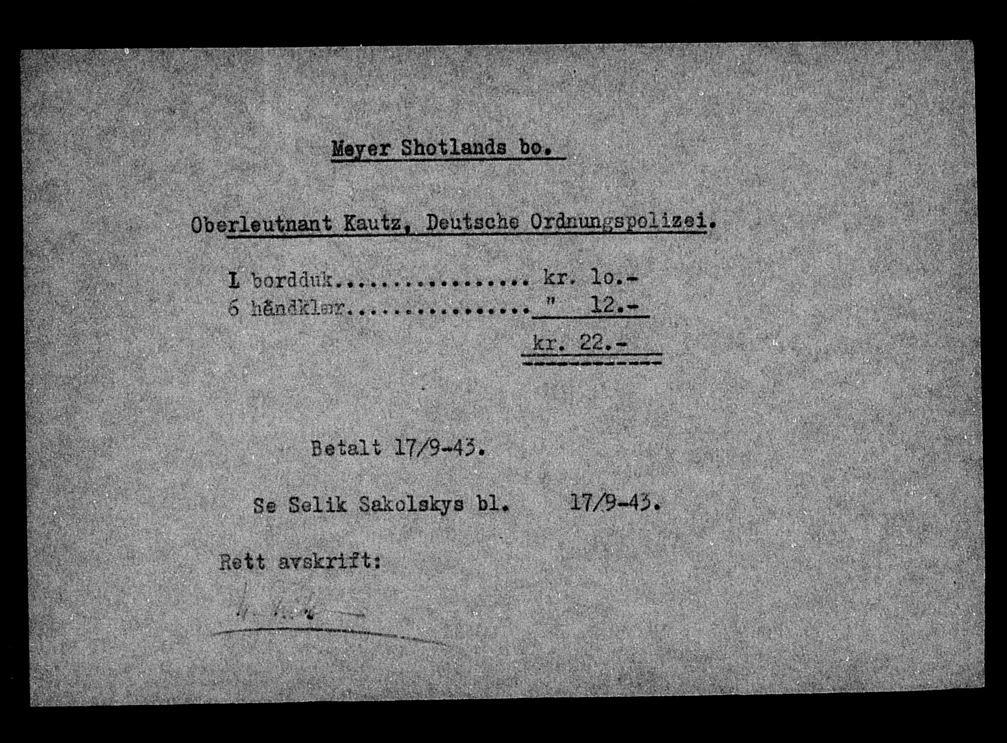 Justisdepartementet, Tilbakeføringskontoret for inndratte formuer, AV/RA-S-1564/H/Hc/Hcb/L0916: --, 1945-1947, p. 143