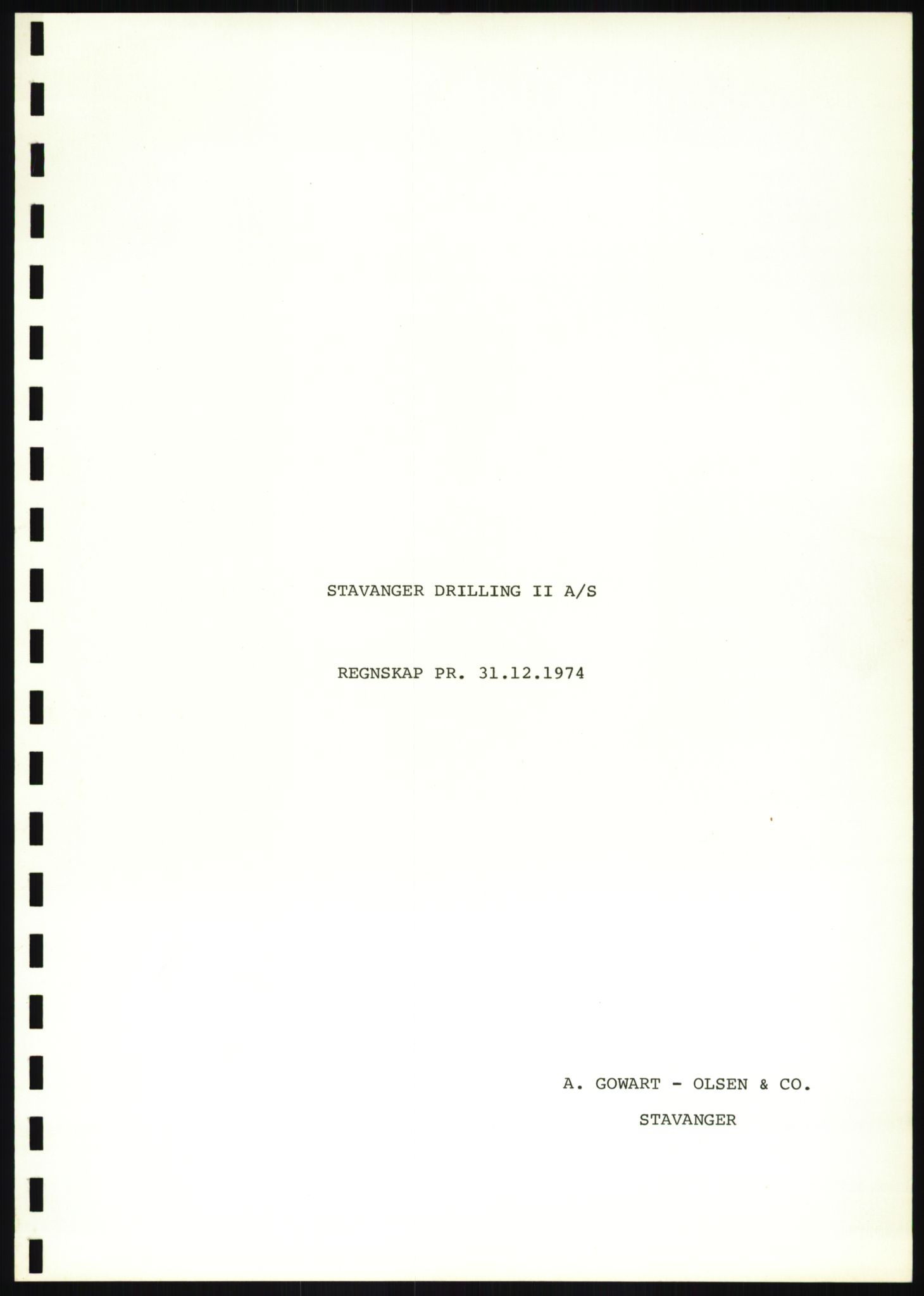 Pa 1503 - Stavanger Drilling AS, AV/SAST-A-101906/A/Ac/L0001: Årsberetninger, 1974-1978, p. 20