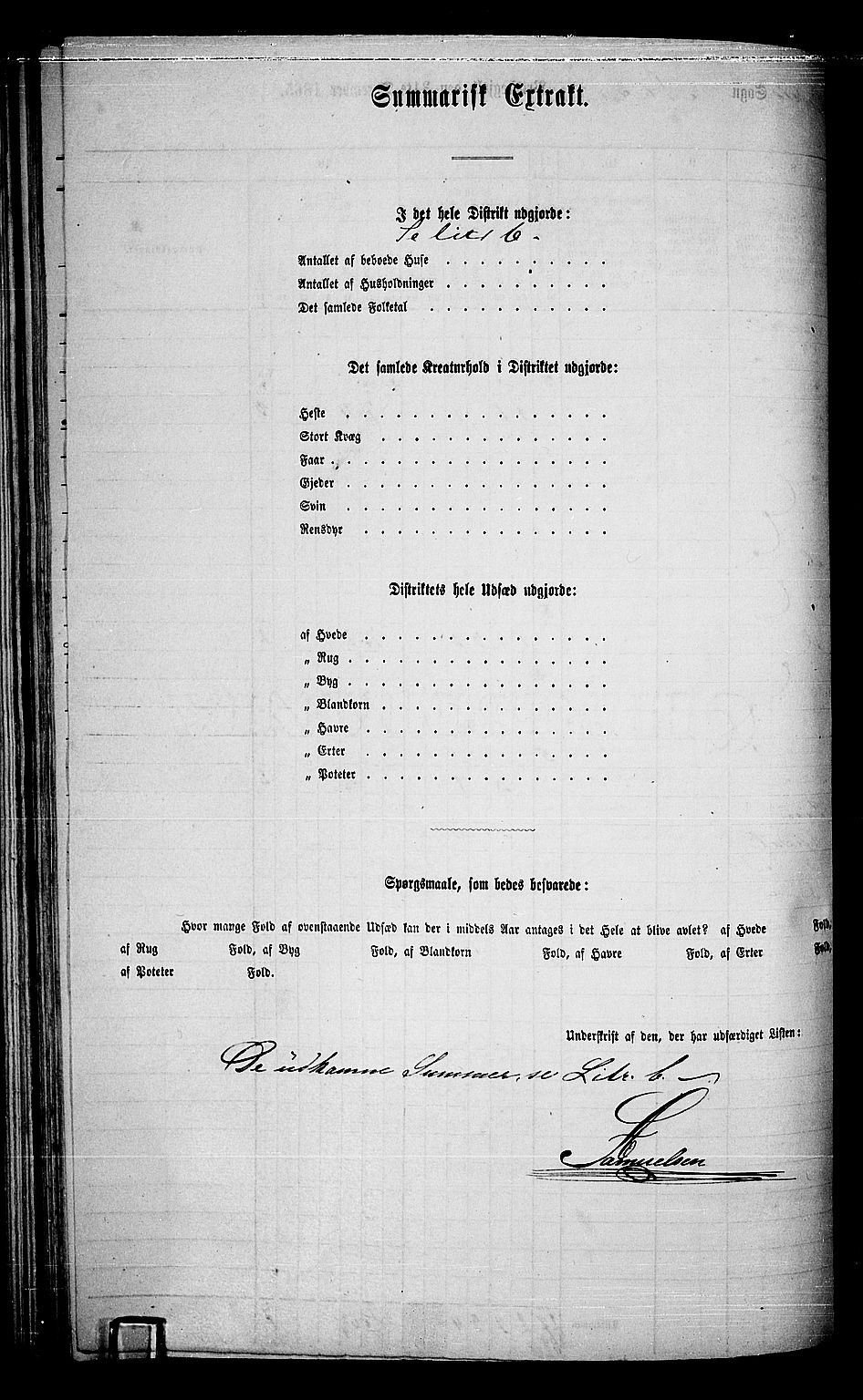 RA, 1865 census for Nore, 1865, p. 97