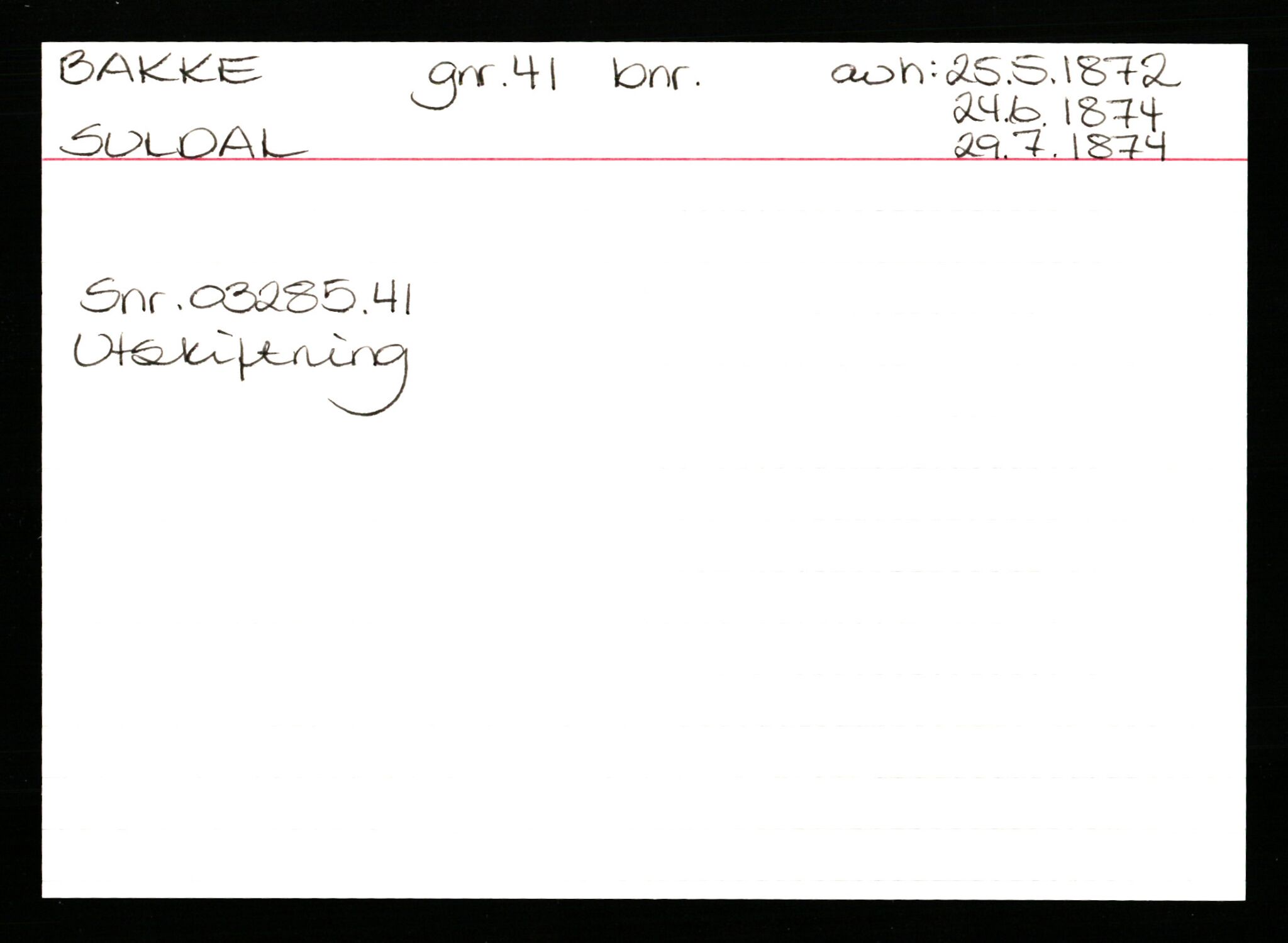 Statsarkivet i Stavanger, AV/SAST-A-101971/03/Y/Yk/L0002: Registerkort sortert etter gårdsnavn: Auglend - Bakkevik, 1750-1930, p. 558