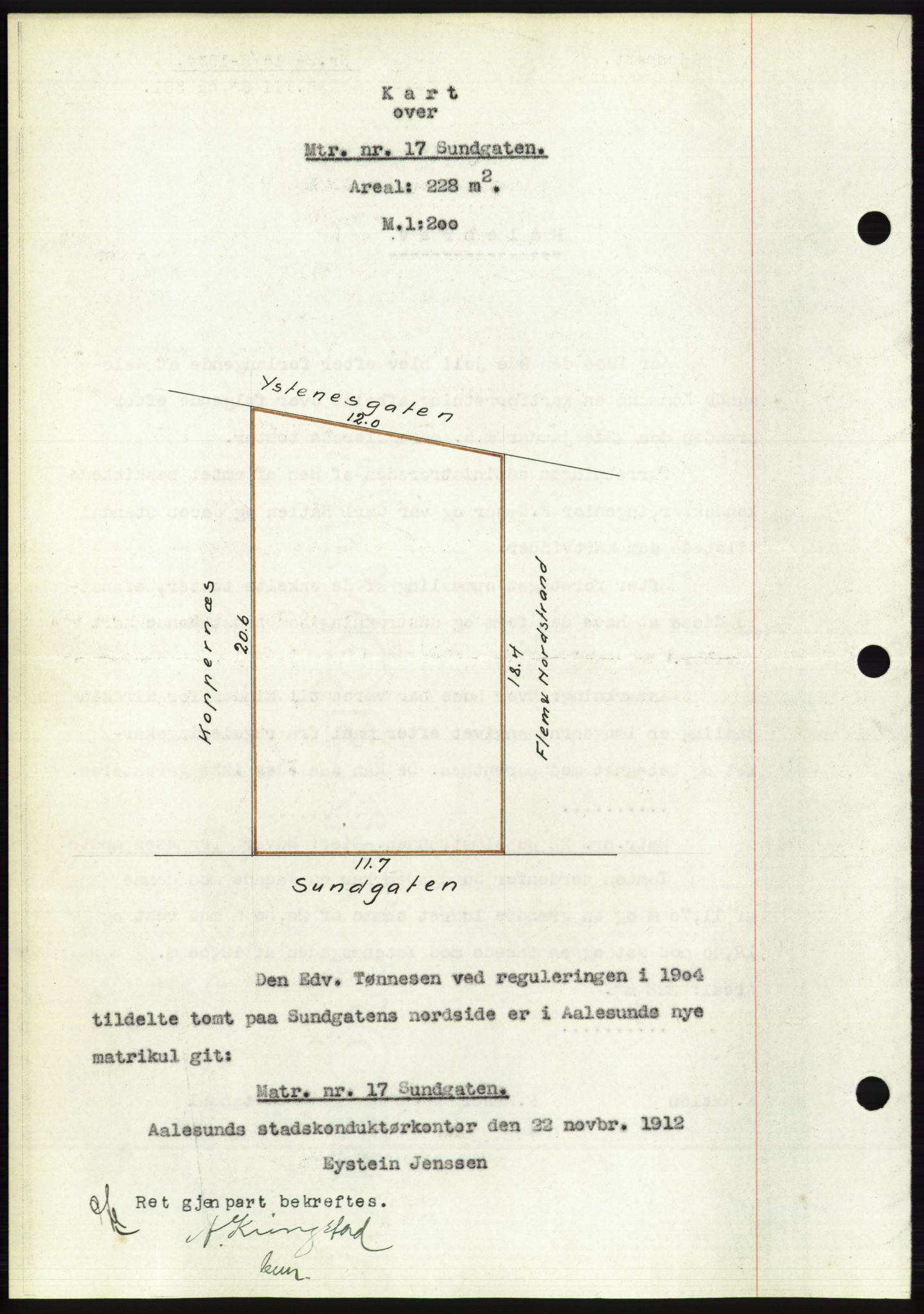 Ålesund byfogd, AV/SAT-A-4384: Mortgage book no. 31, 1933-1934, Deed date: 15.05.1934