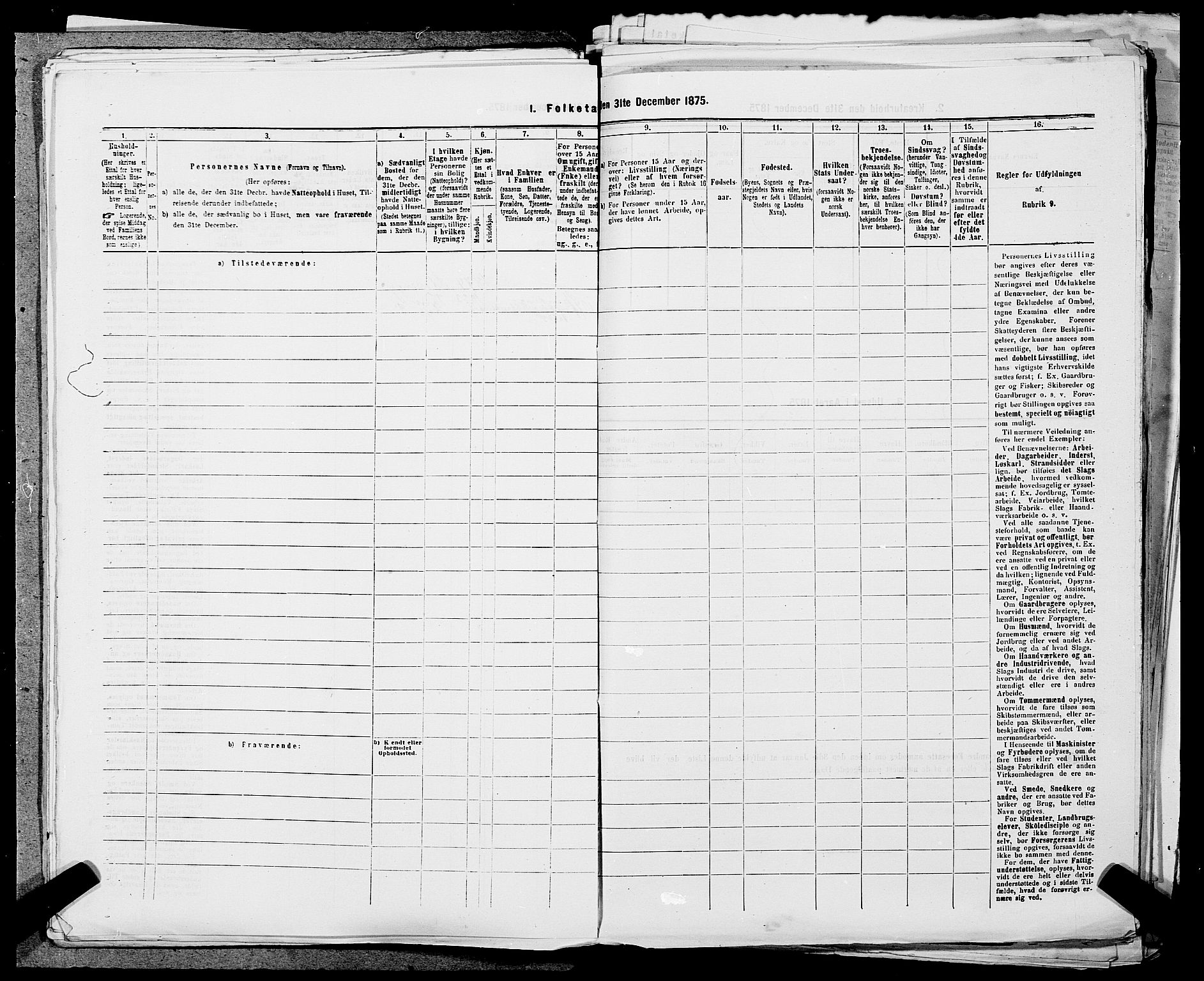 SAST, 1875 census for 1103 Stavanger, 1875, p. 2546