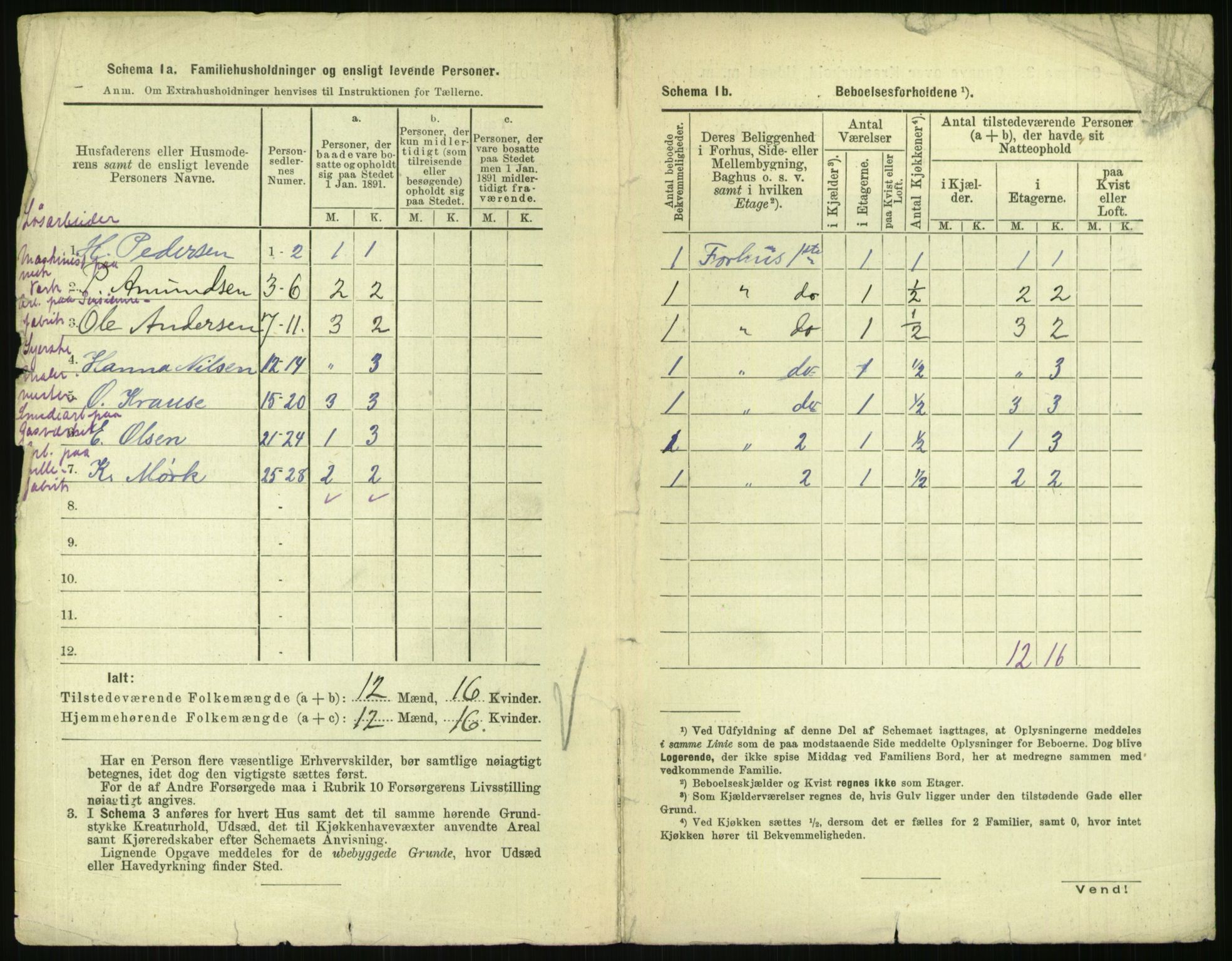 RA, 1891 census for 0301 Kristiania, 1891, p. 128346