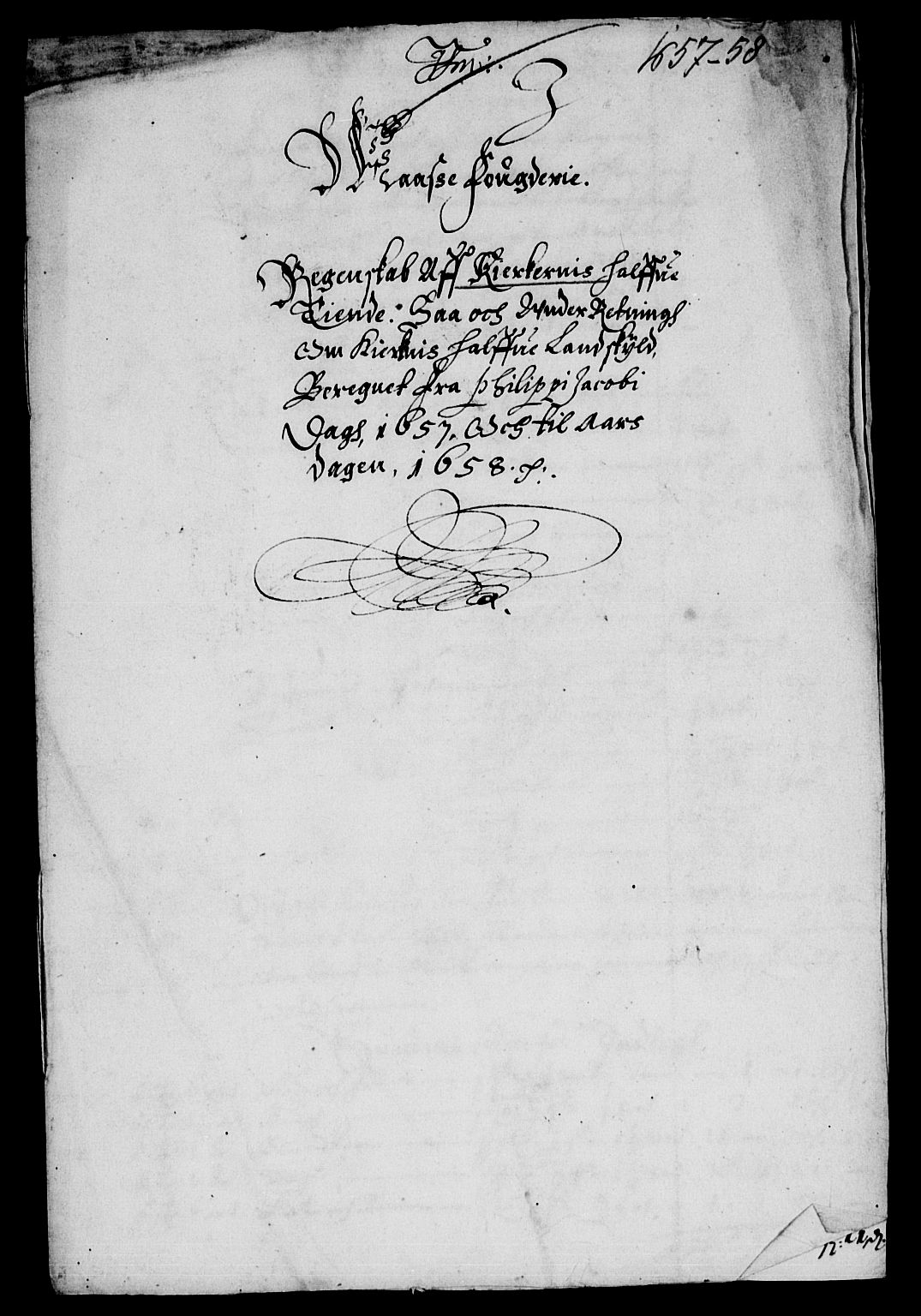 Rentekammeret inntil 1814, Reviderte regnskaper, Lensregnskaper, AV/RA-EA-5023/R/Rb/Rba/L0246: Akershus len, 1657-1659