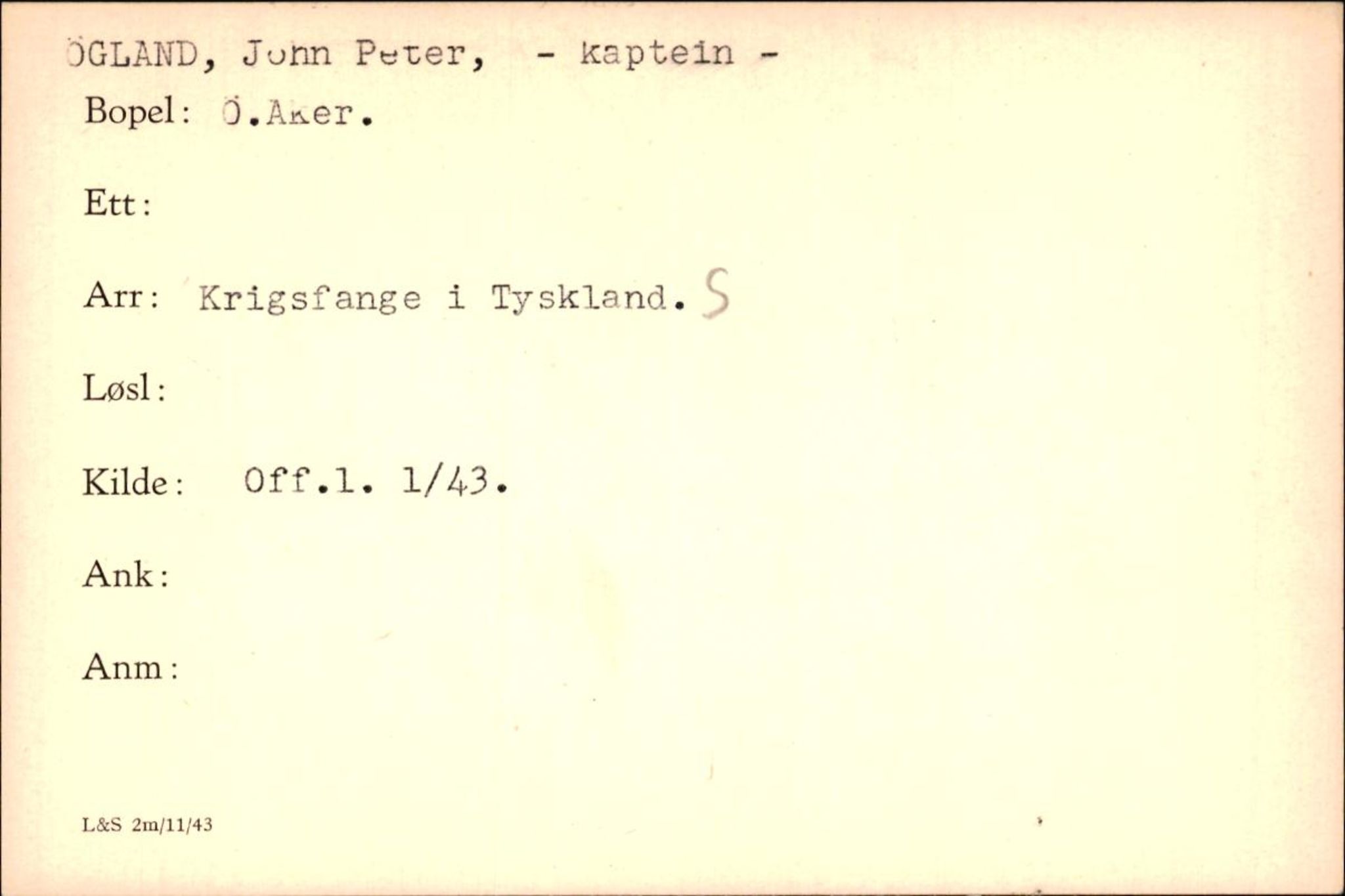 Forsvaret, Forsvarets krigshistoriske avdeling, AV/RA-RAFA-2017/Y/Yf/L0200: II-C-11-2102  -  Norske krigsfanger i Tyskland, 1940-1945, p. 1149