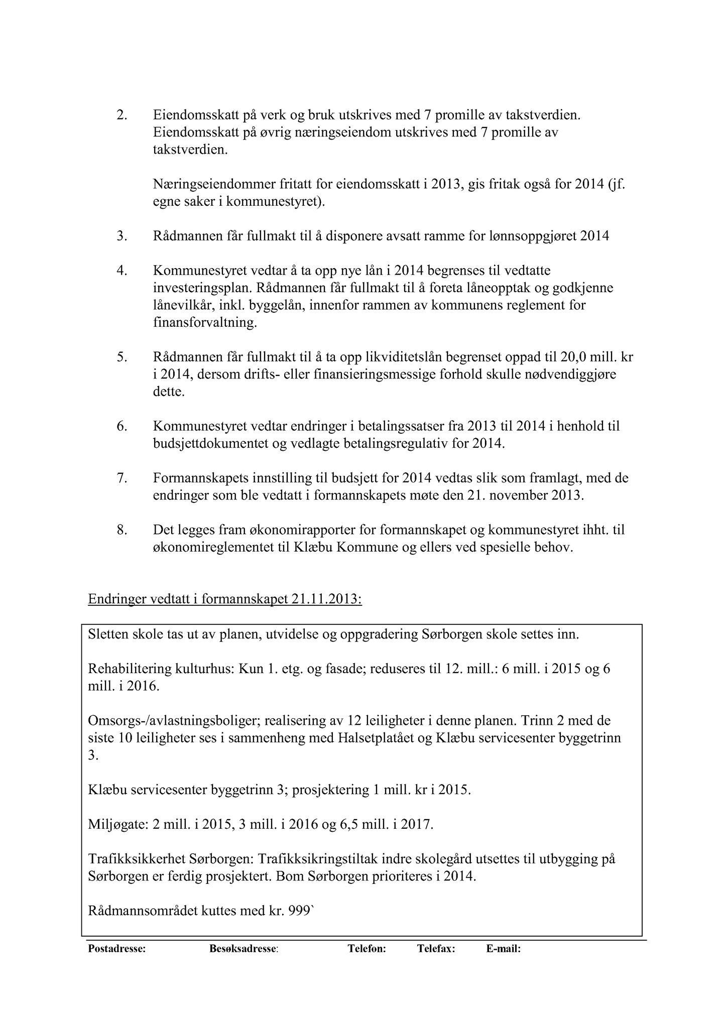 Klæbu Kommune, TRKO/KK/01-KS/L007: Kommunestyret - Møtedokumenter, 2014, p. 2080