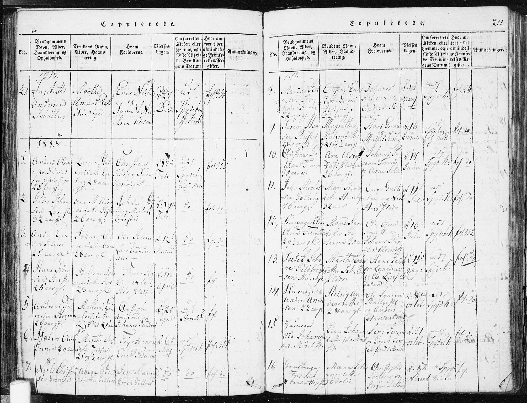 Spydeberg prestekontor Kirkebøker, AV/SAO-A-10924/F/Fa/L0004: Parish register (official) no. I 4, 1814-1841, p. 200