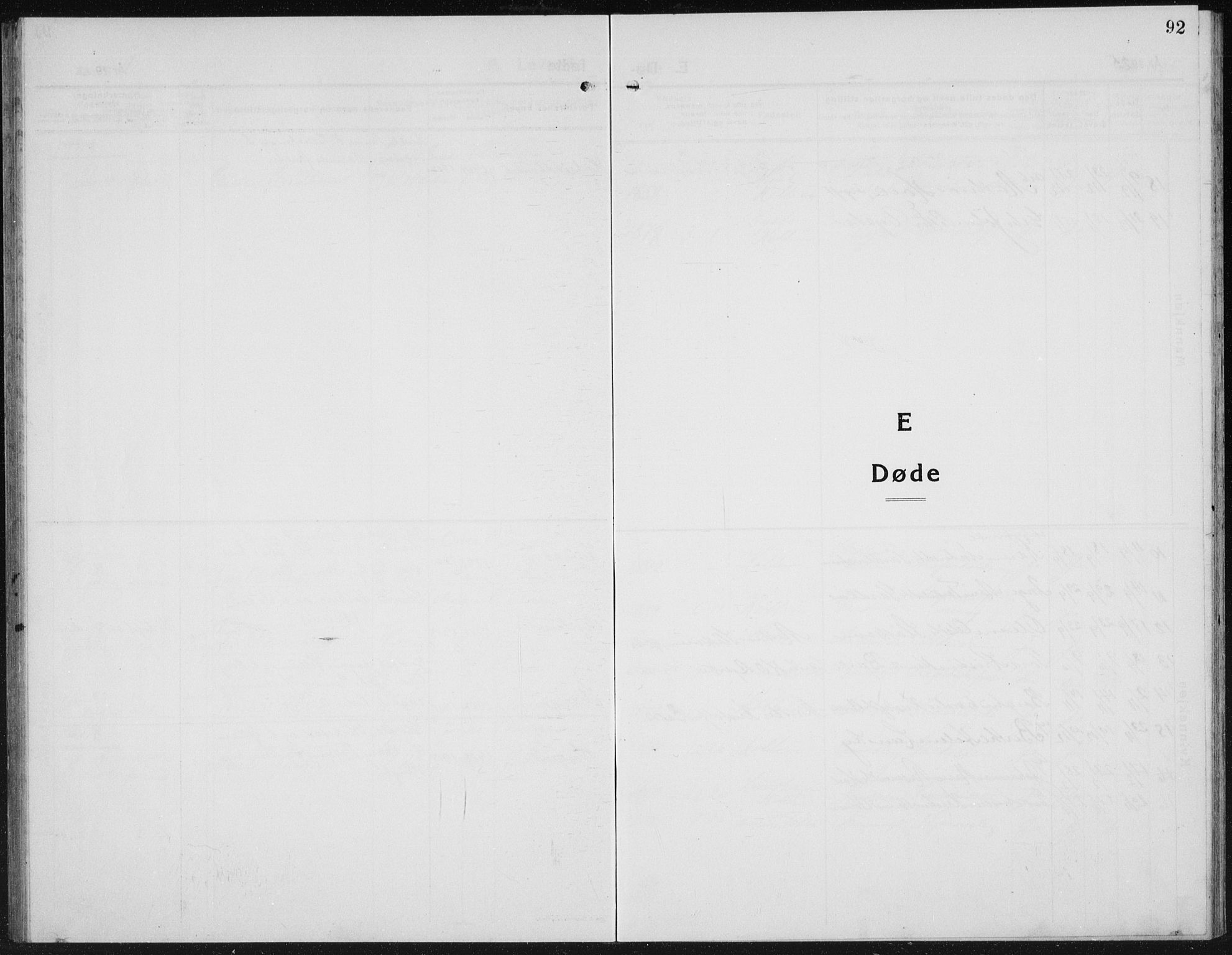 Kolbu prestekontor, SAH/PREST-110/H/Ha/Hab/L0002: Parish register (copy) no. 2, 1925-1942, p. 92